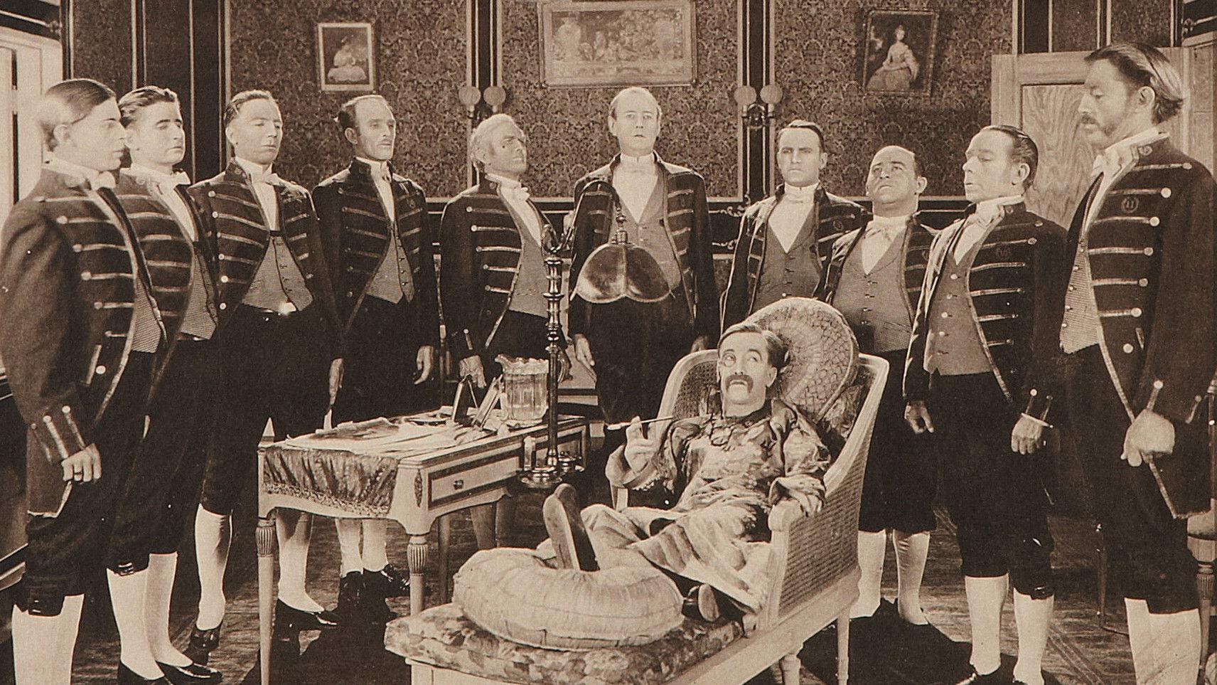 Backdrop for Newly Rich