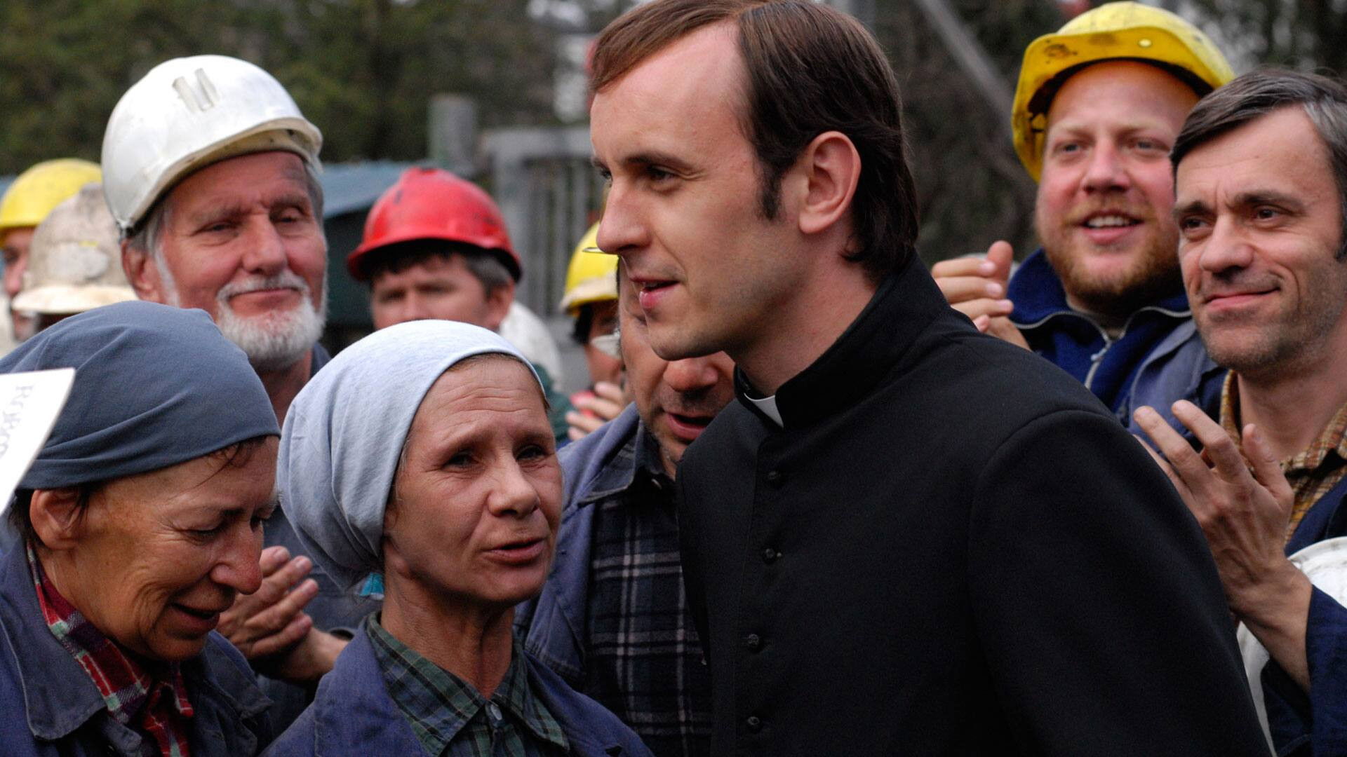 Backdrop for Popieluszko: Freedom Is Within Us