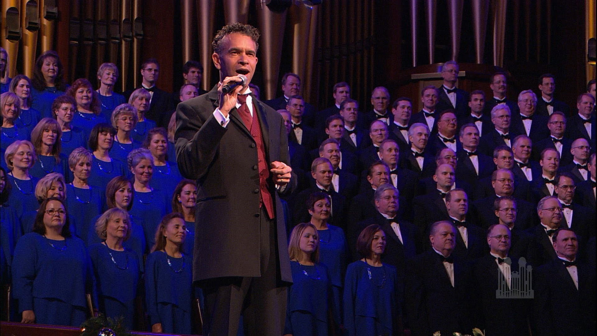 Backdrop for Ring Christmas Bells