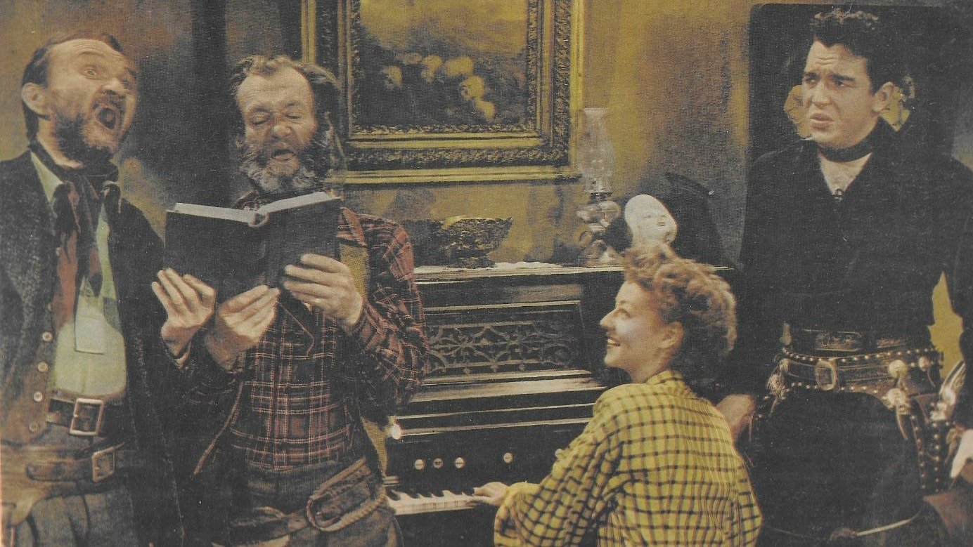 Backdrop for Pioneer Justice