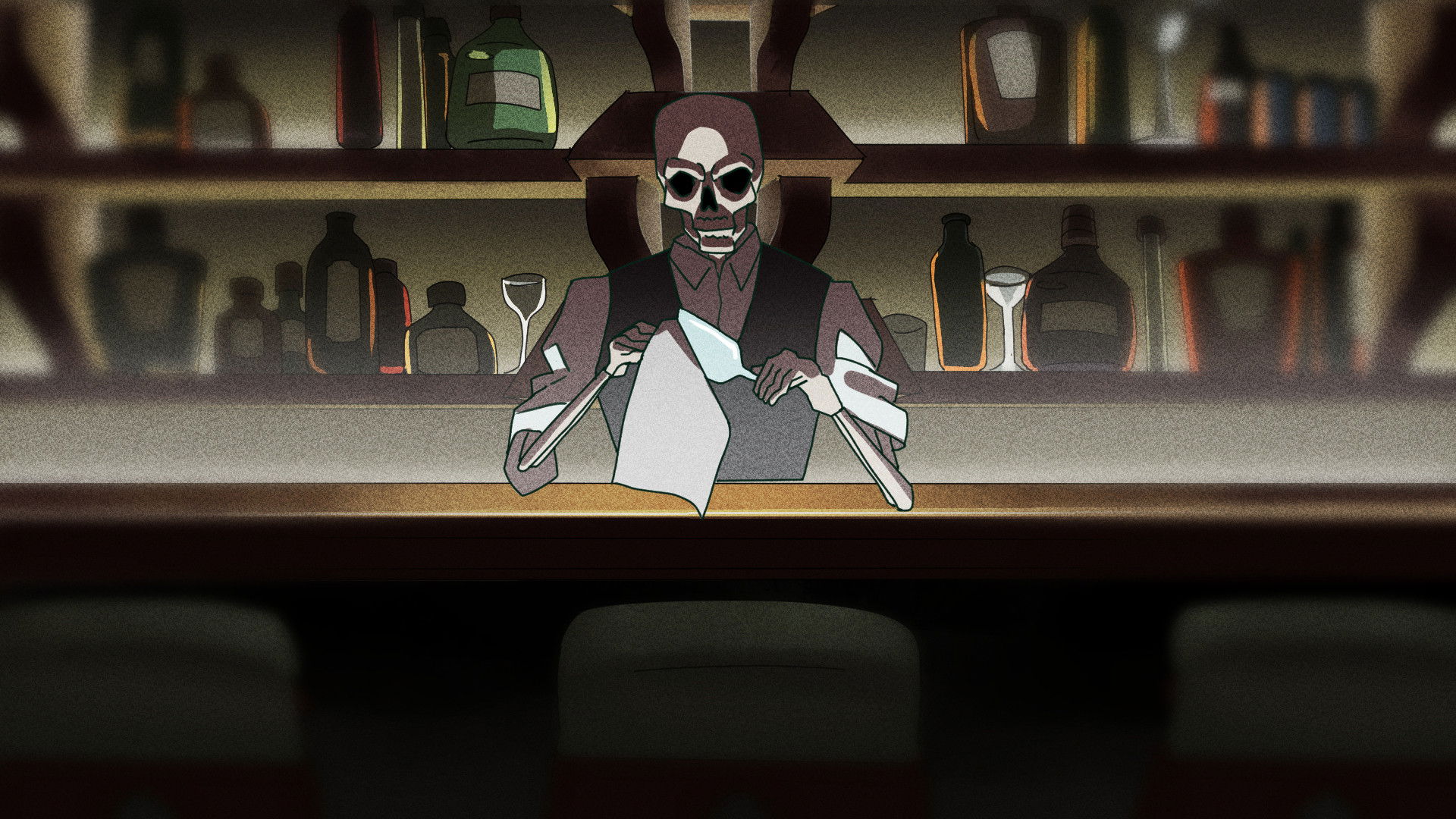 Backdrop for Pizza Head