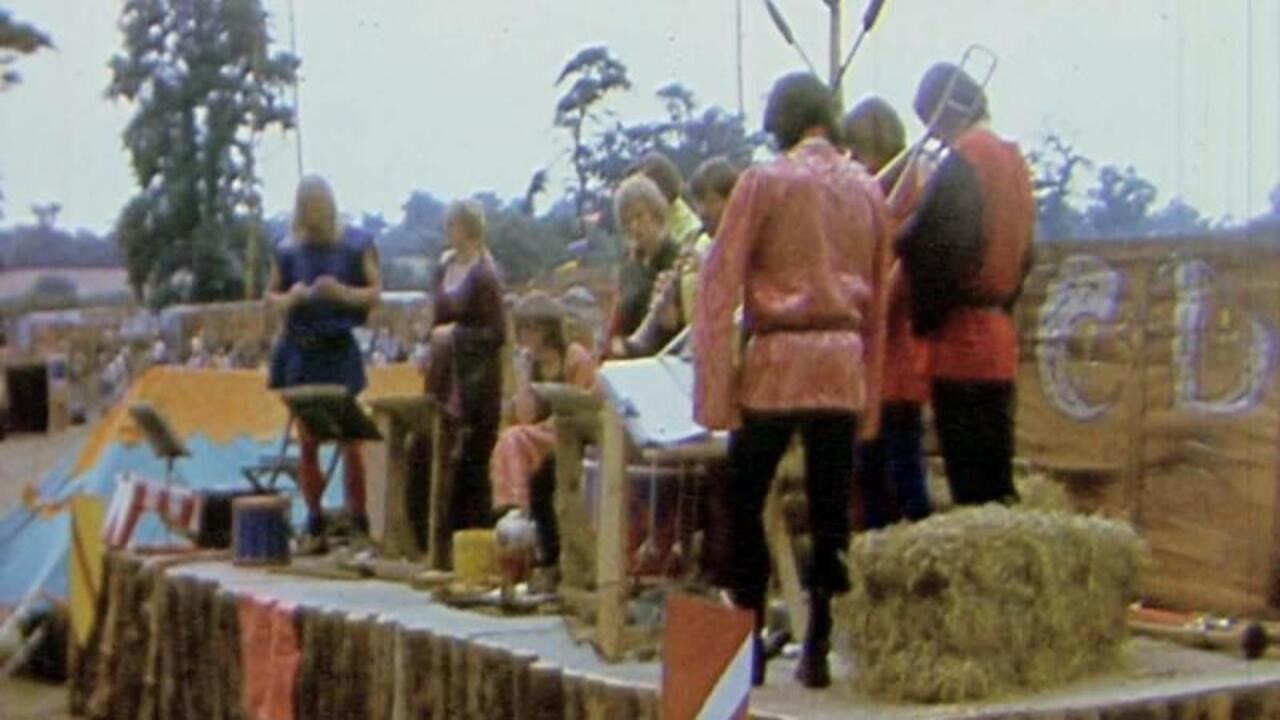 Backdrop for Barsham Faire