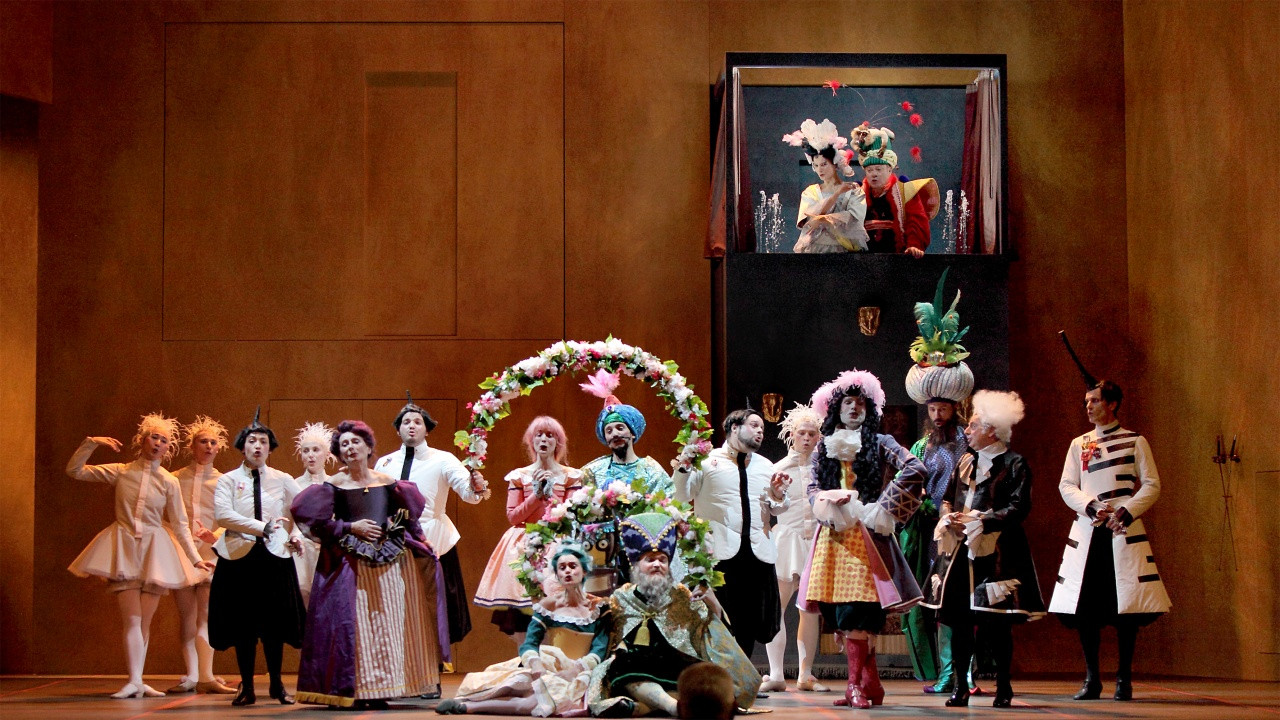 Backdrop for Le Bourgeois gentilhomme