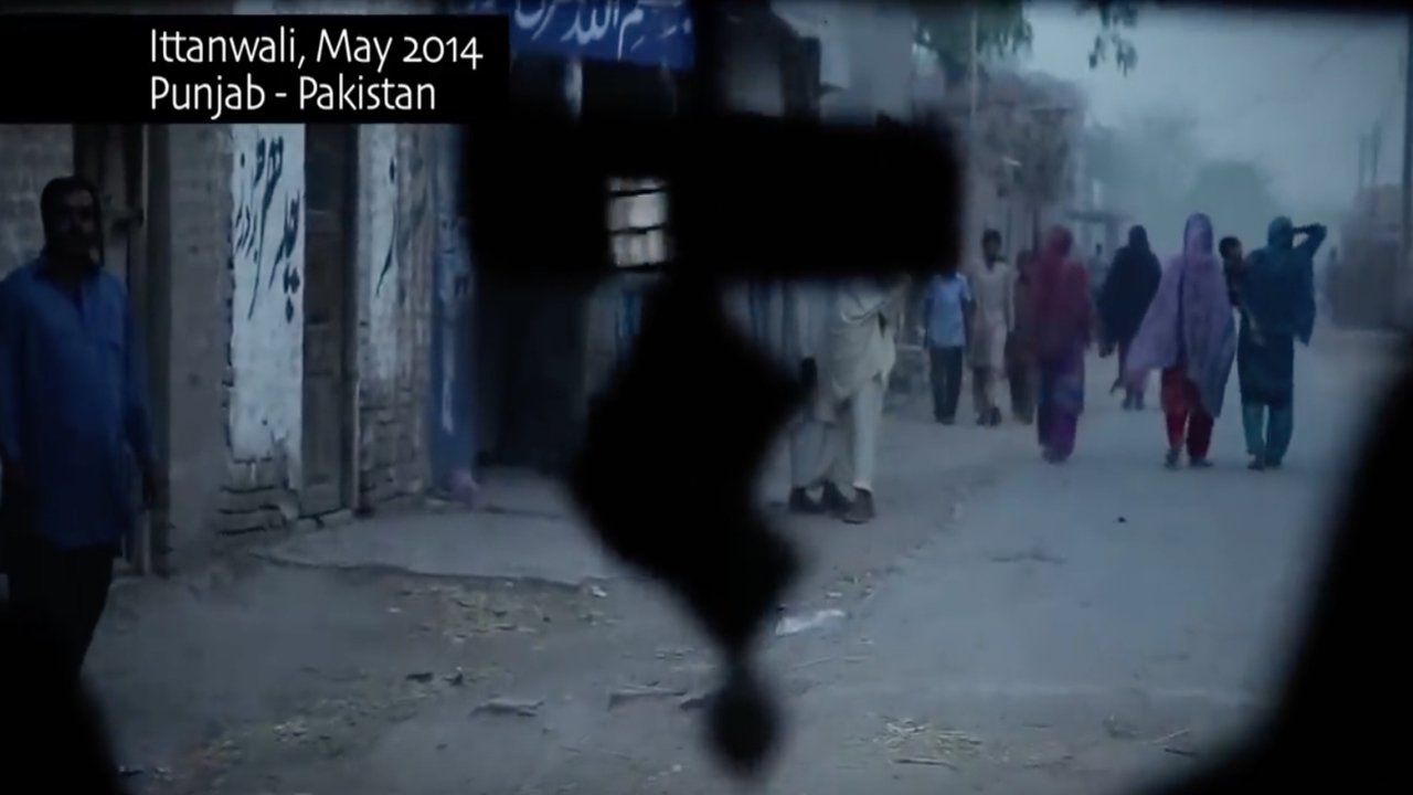 Backdrop for Freedom for Asia Bibi