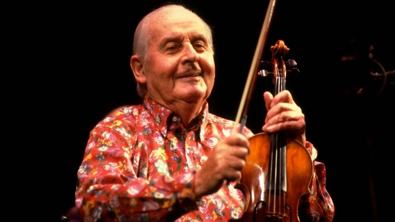 Backdrop for Stephane Grappelli - In New Orleans 1989