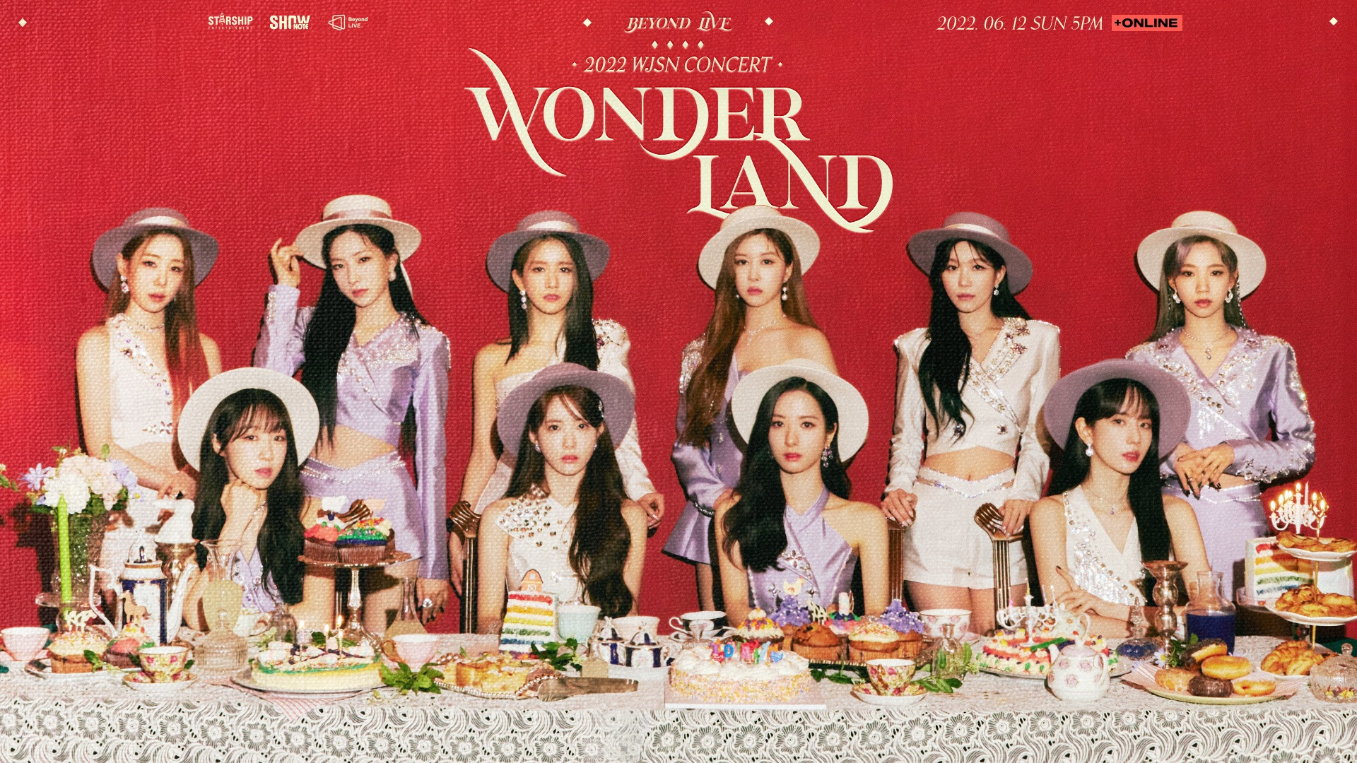 Backdrop for WJSN Concert 2022 "Wonderland"
