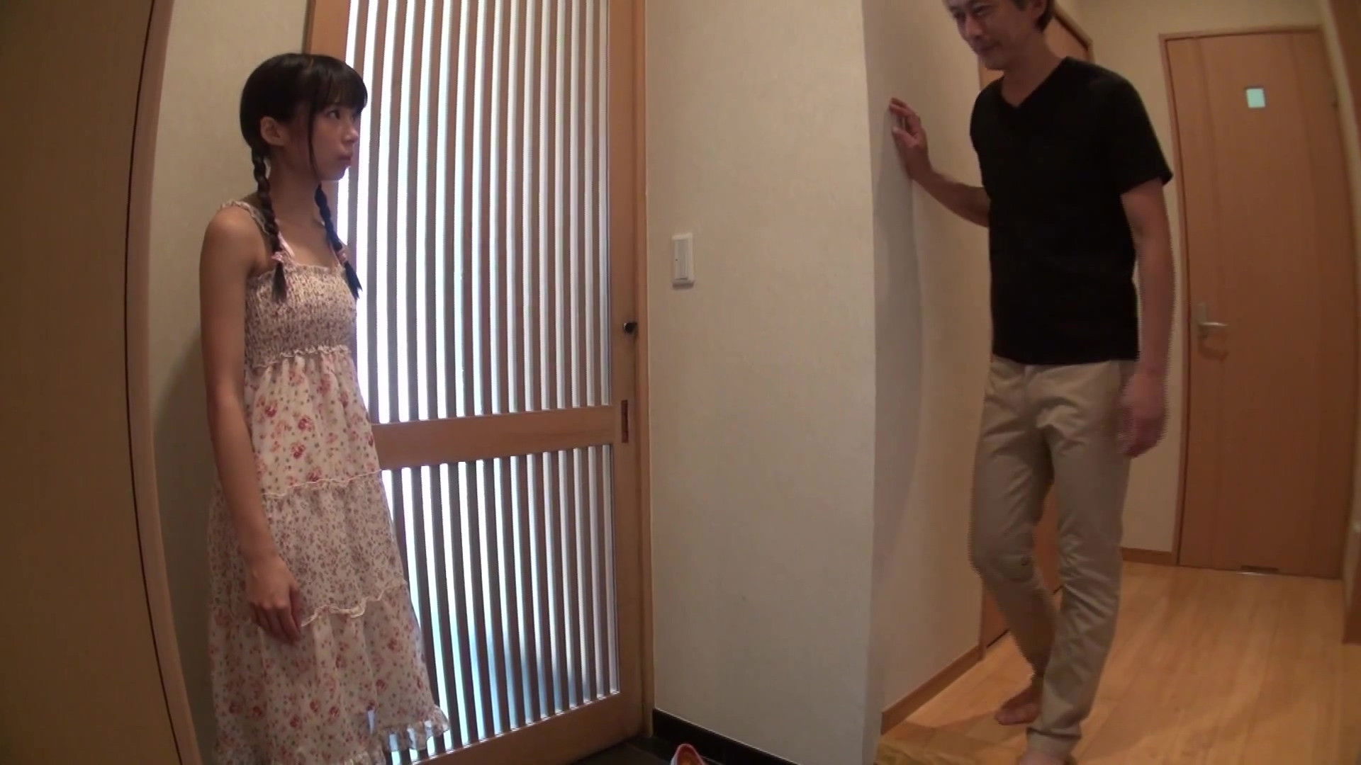 Backdrop for Tiny-Titted Girls Gets Ravaged Mizuki