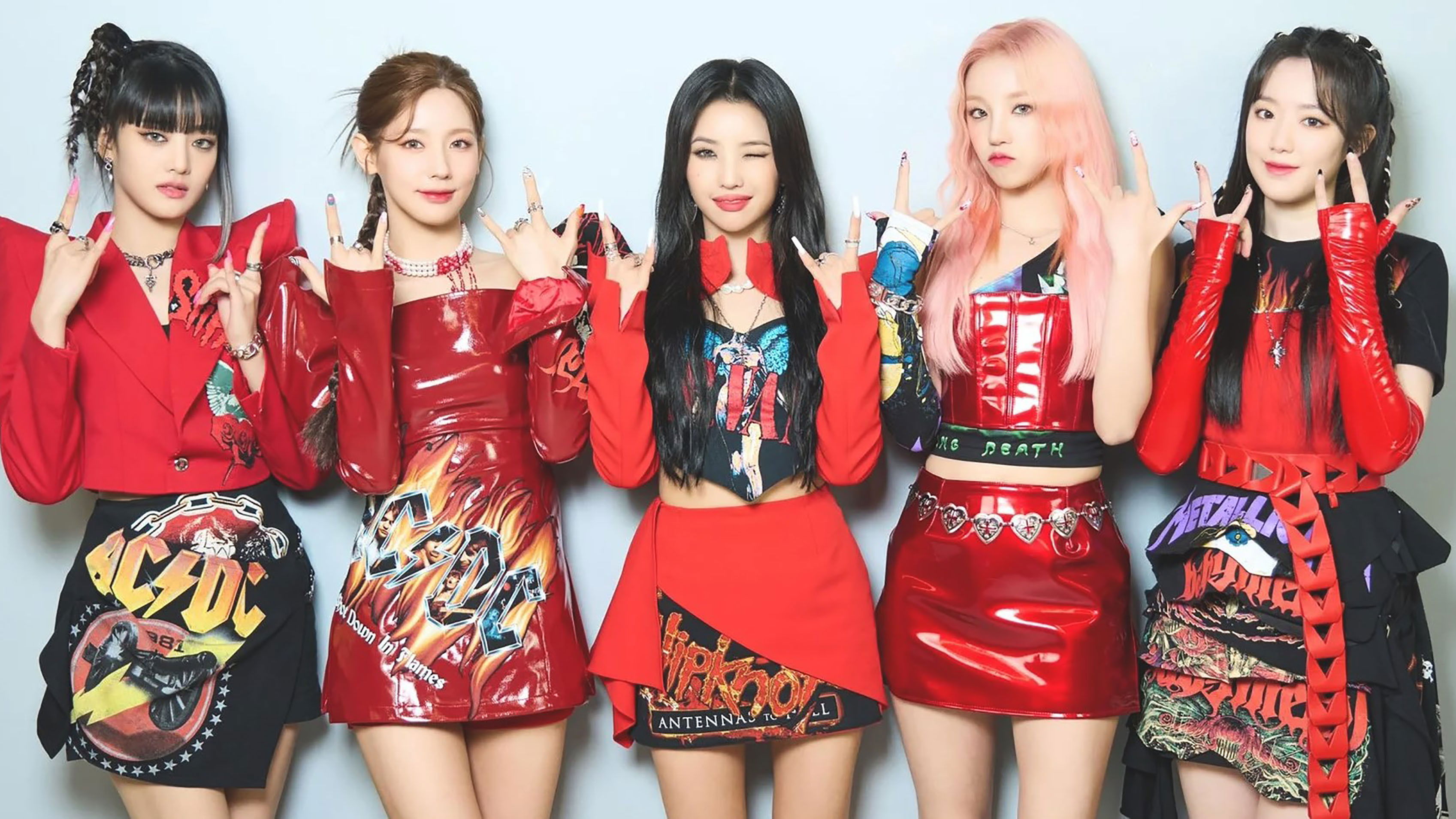 Backdrop for (G)I-DLE Handle with Care