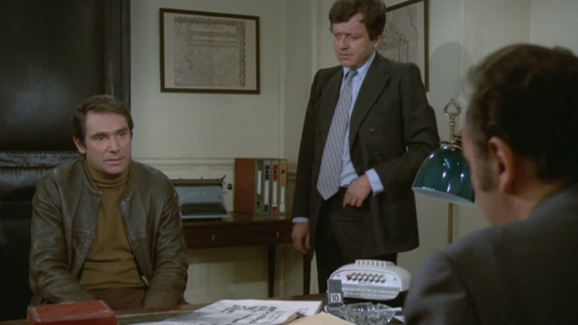 Backdrop for A Police Officer Without Importance