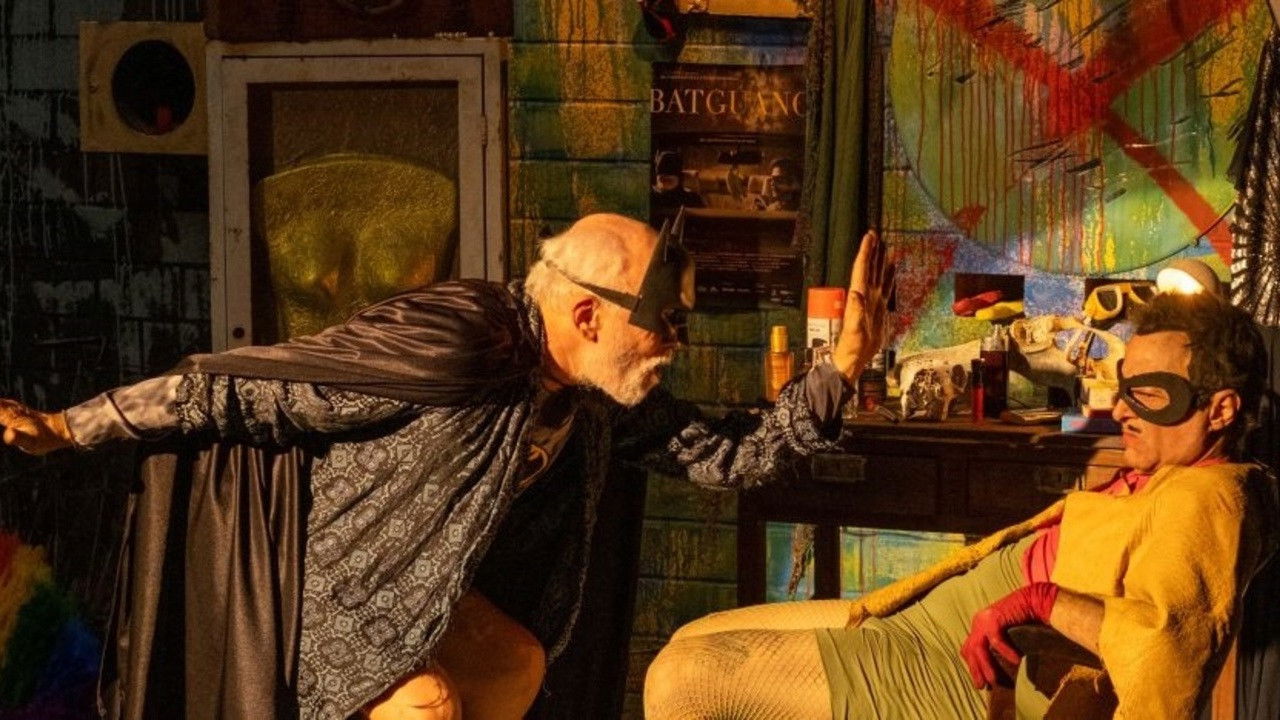 Backdrop for Batguano Returns: Roben on the Road