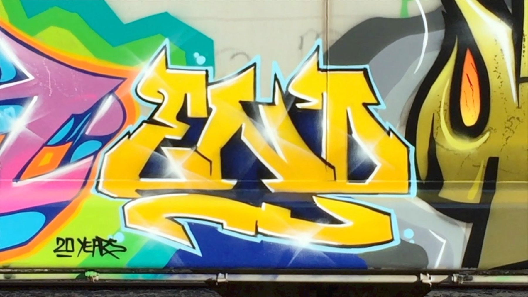 Backdrop for E.N.D. FR8 Project