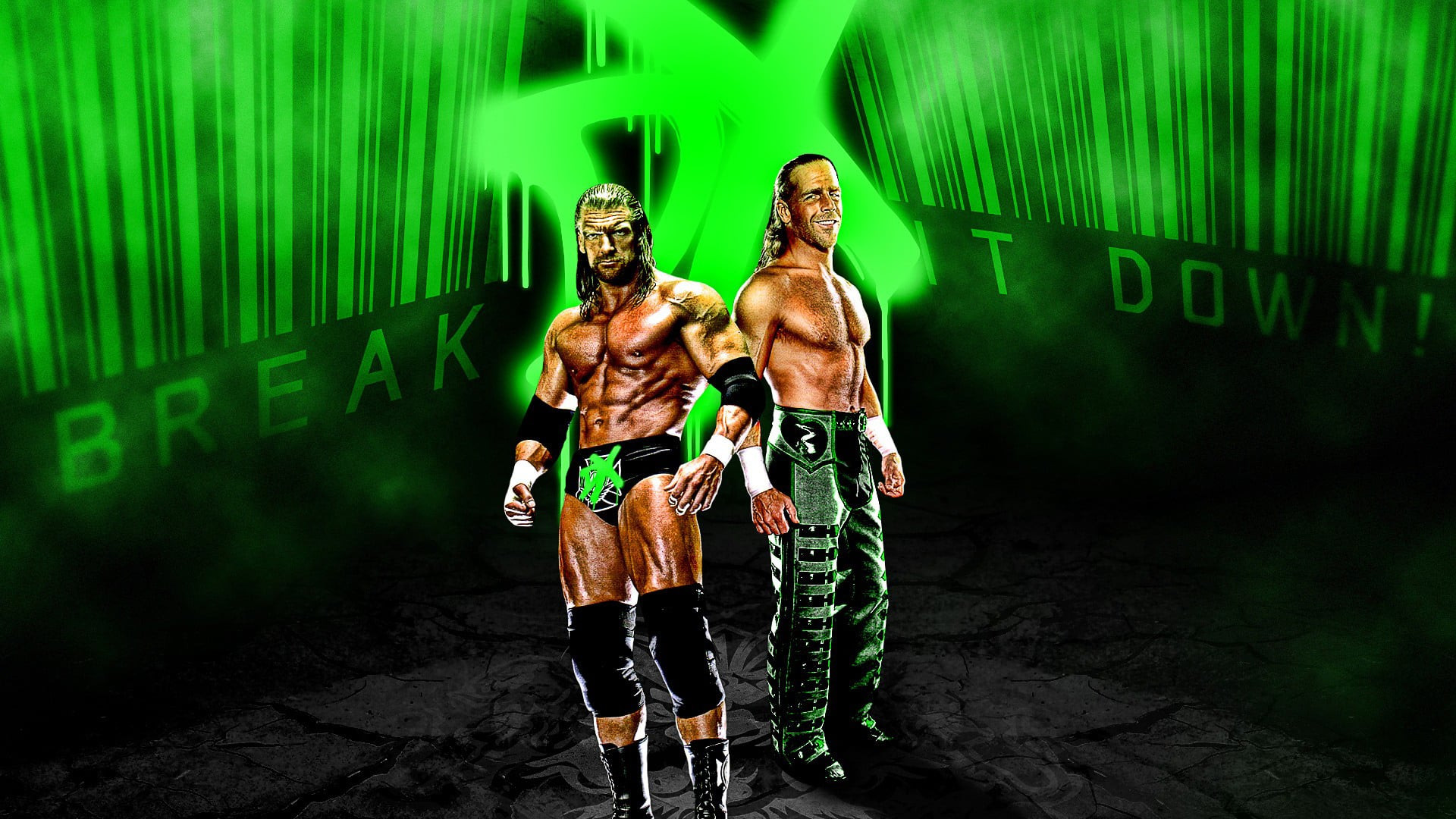 Backdrop for WWE: The New & Improved DX