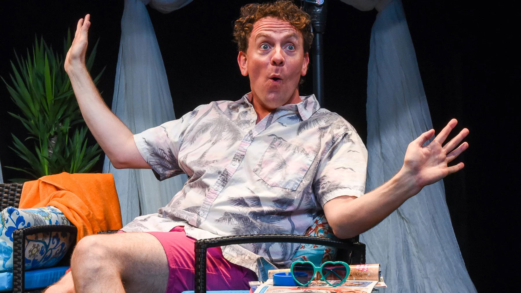 Backdrop for Bright Colors and Bold Patterns