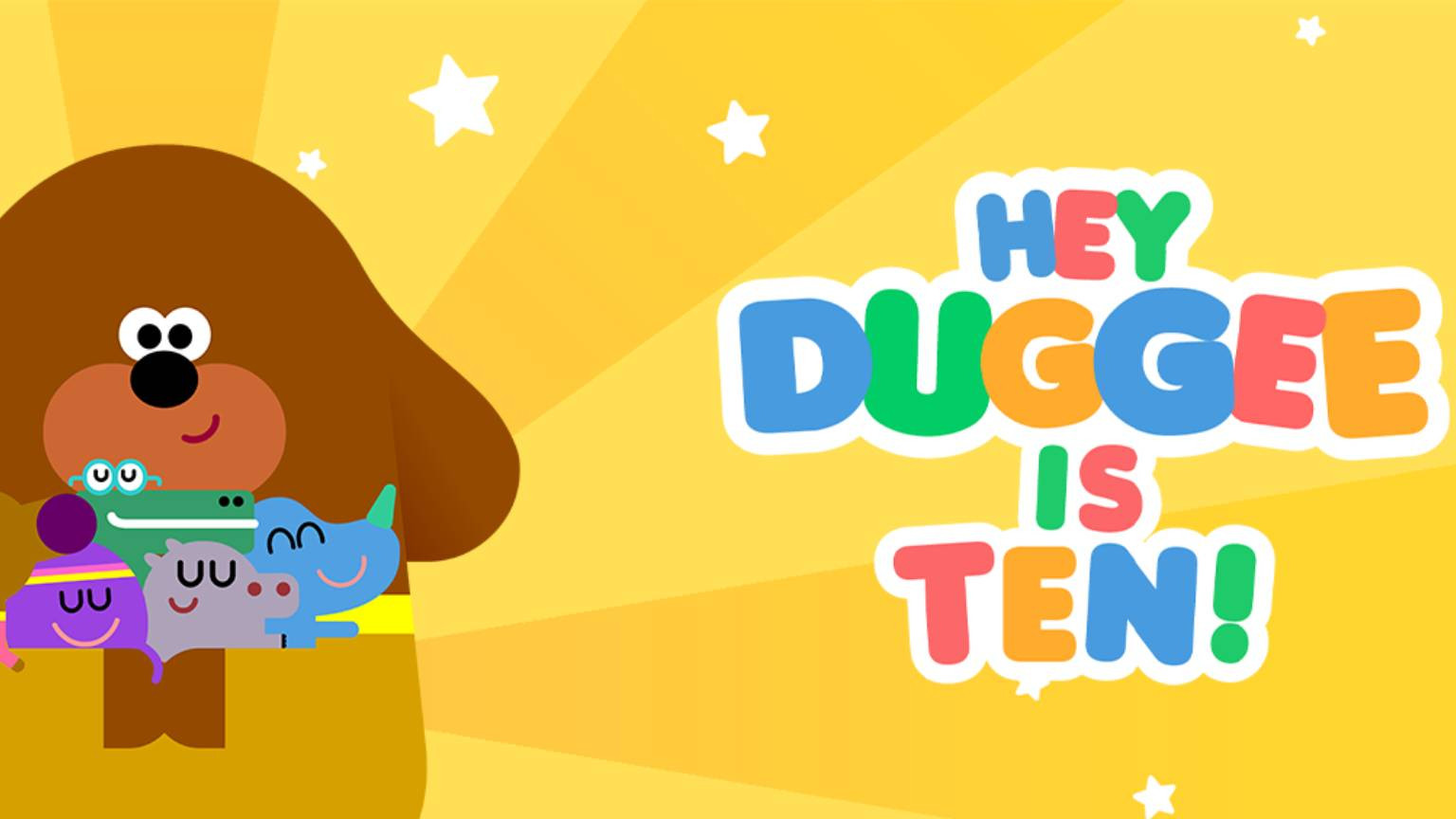 Backdrop for Hey Duggee Is 10!