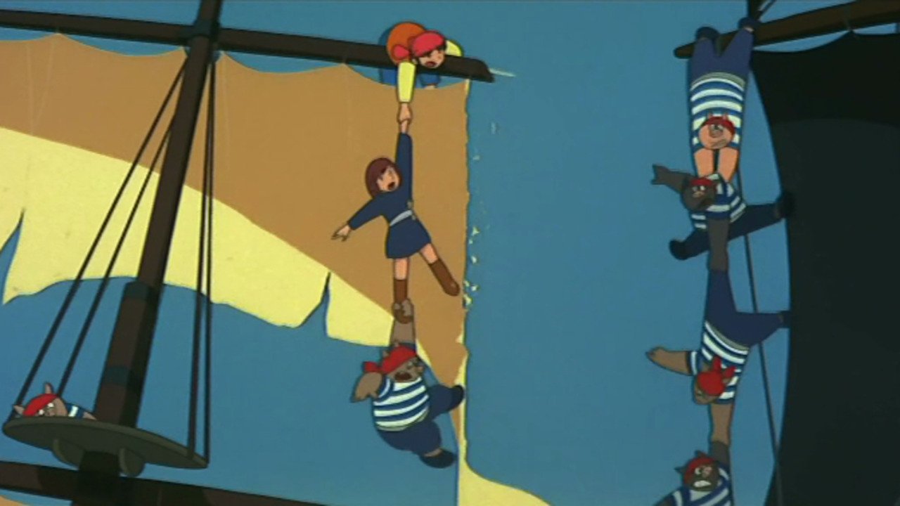 Backdrop for Animal Treasure Island