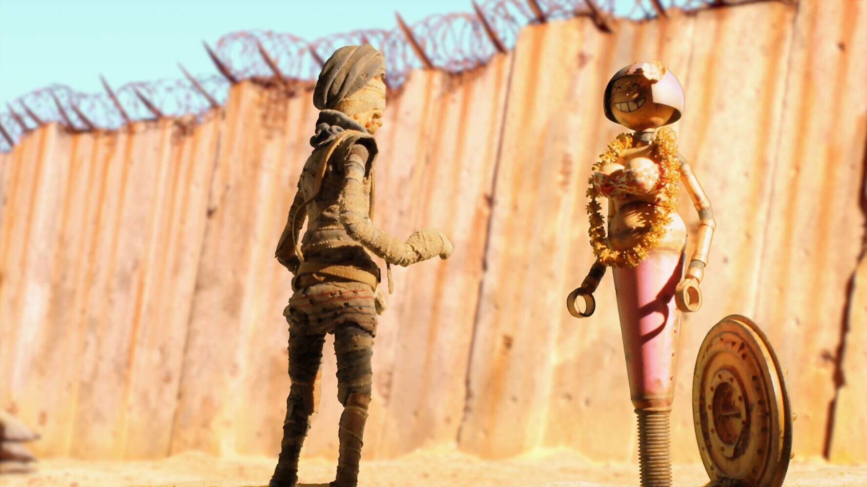 Backdrop for The Fence