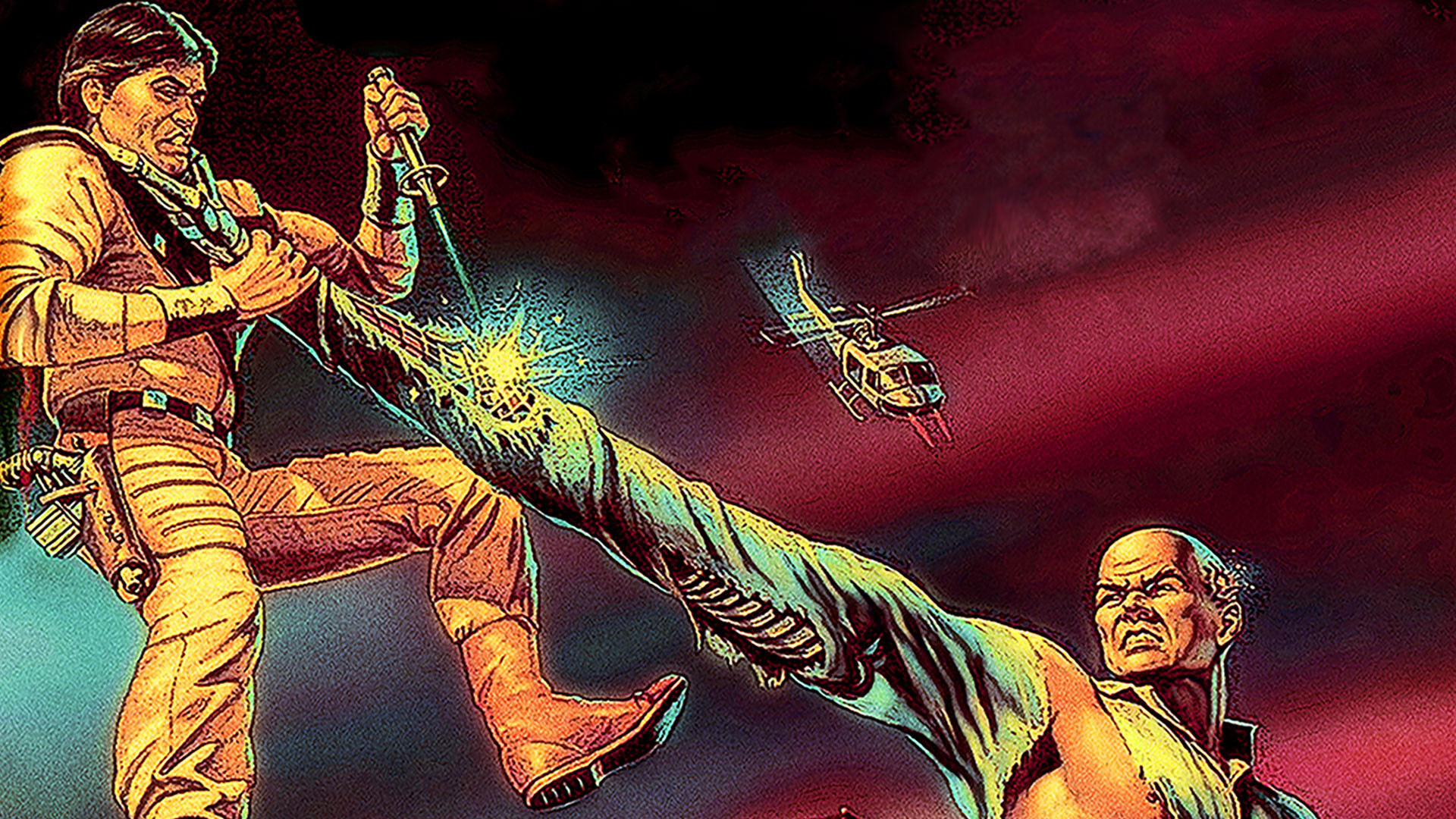 Backdrop for Mutant Hunt