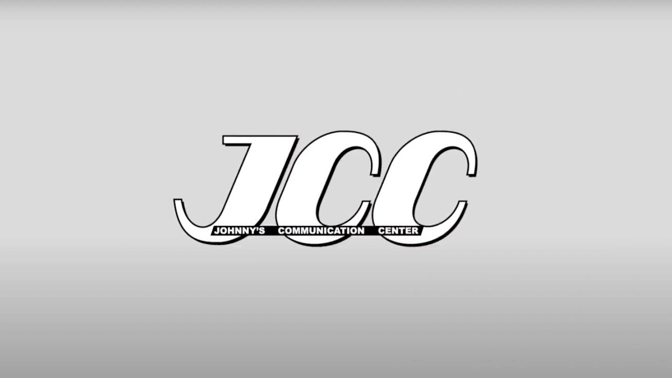 Backdrop for Johnny's Communication Center