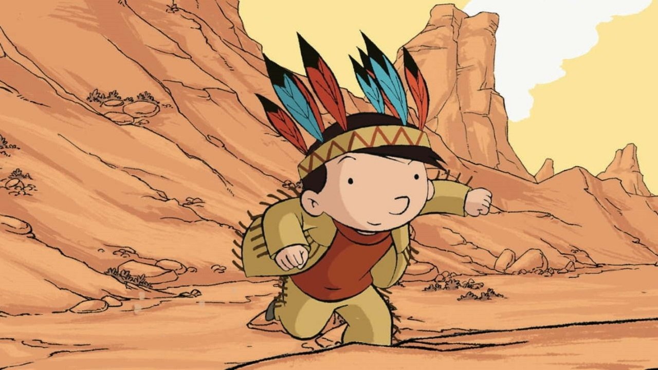 Backdrop for My Mommy is in America and She Met Buffalo Bill