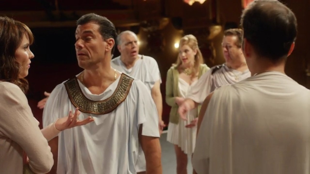 Backdrop for Friends and Romans