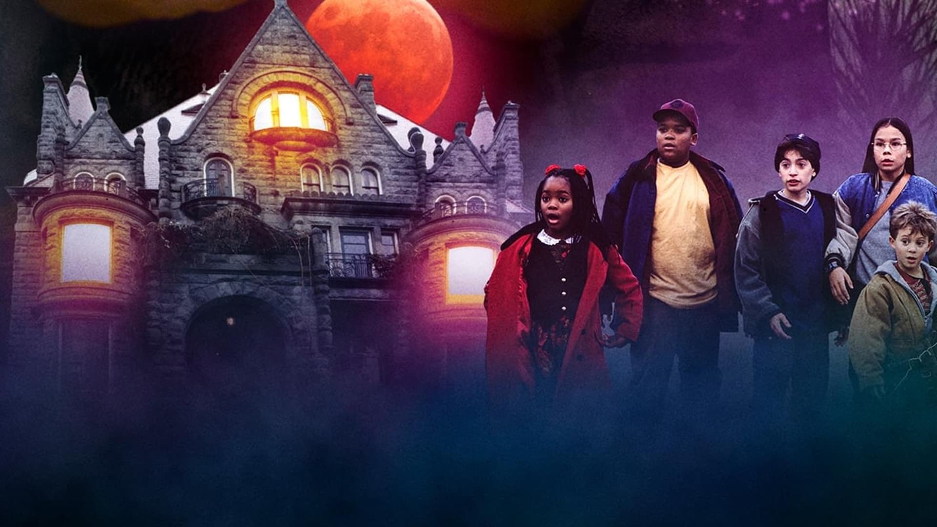 Backdrop for Spooky House