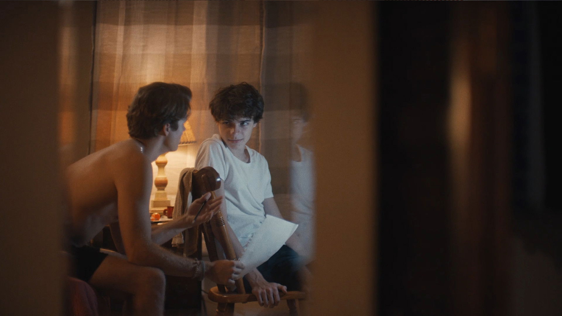 Backdrop for Portrait of a Young Man