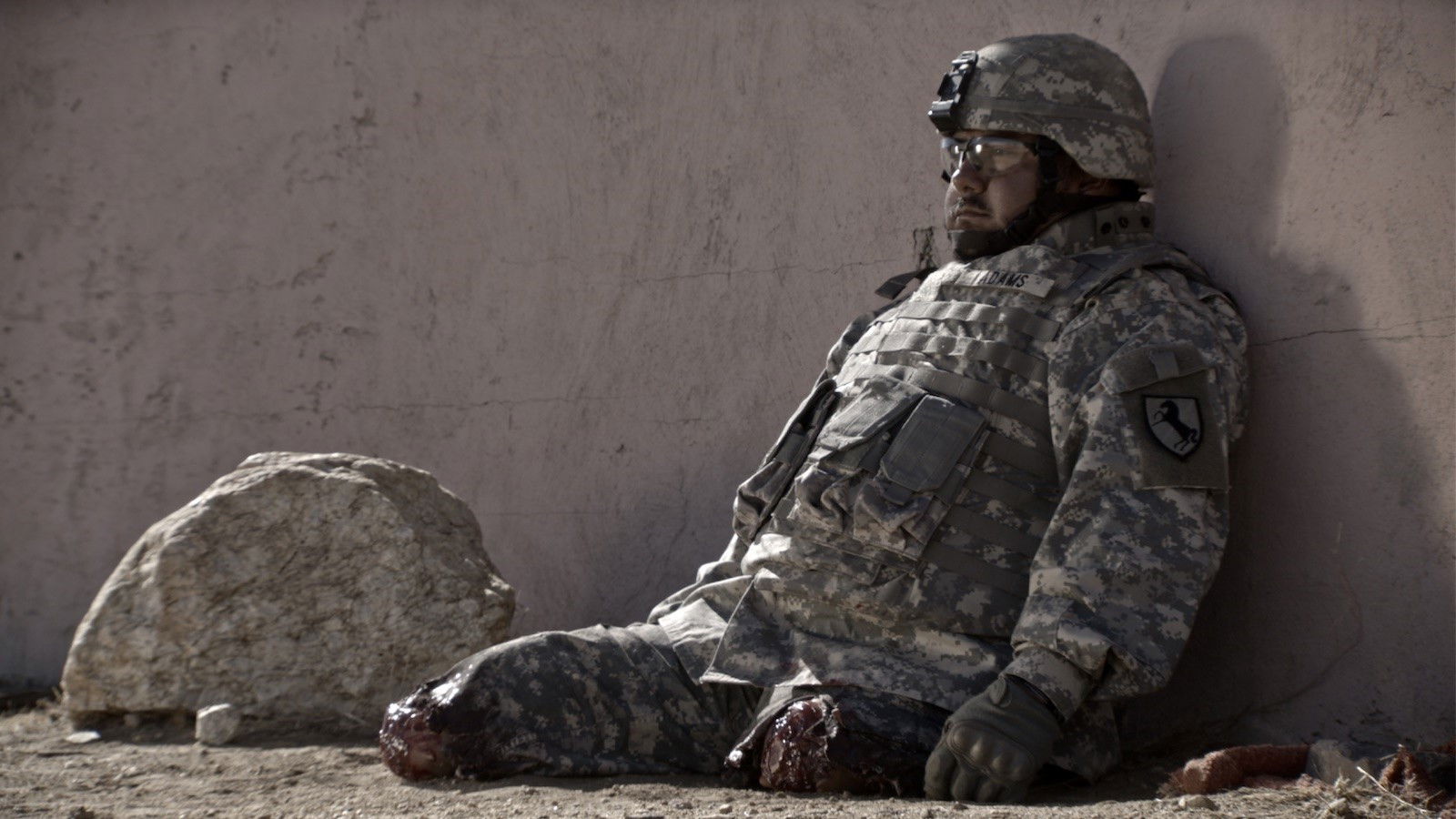 Backdrop for Fort Irwin