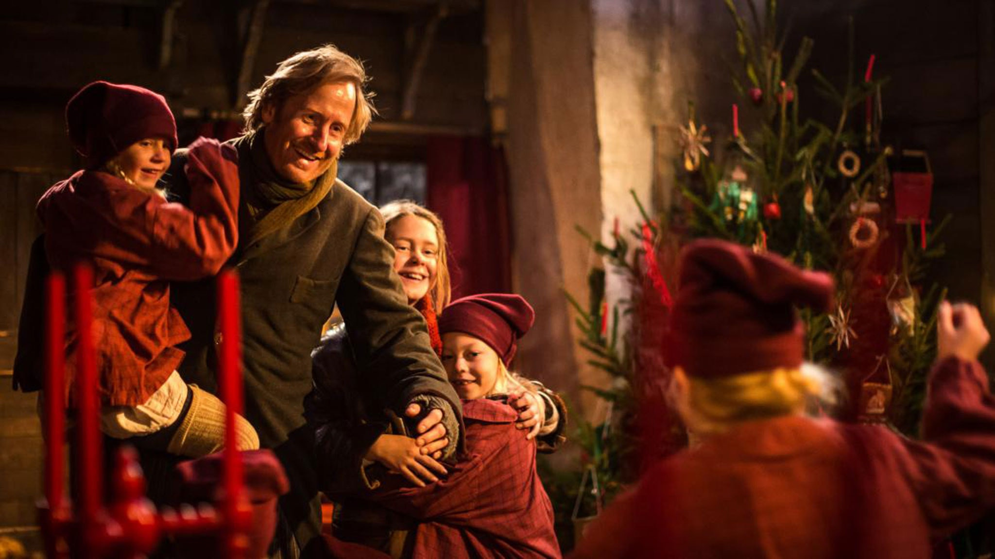 Backdrop for Tjuvarnas jul