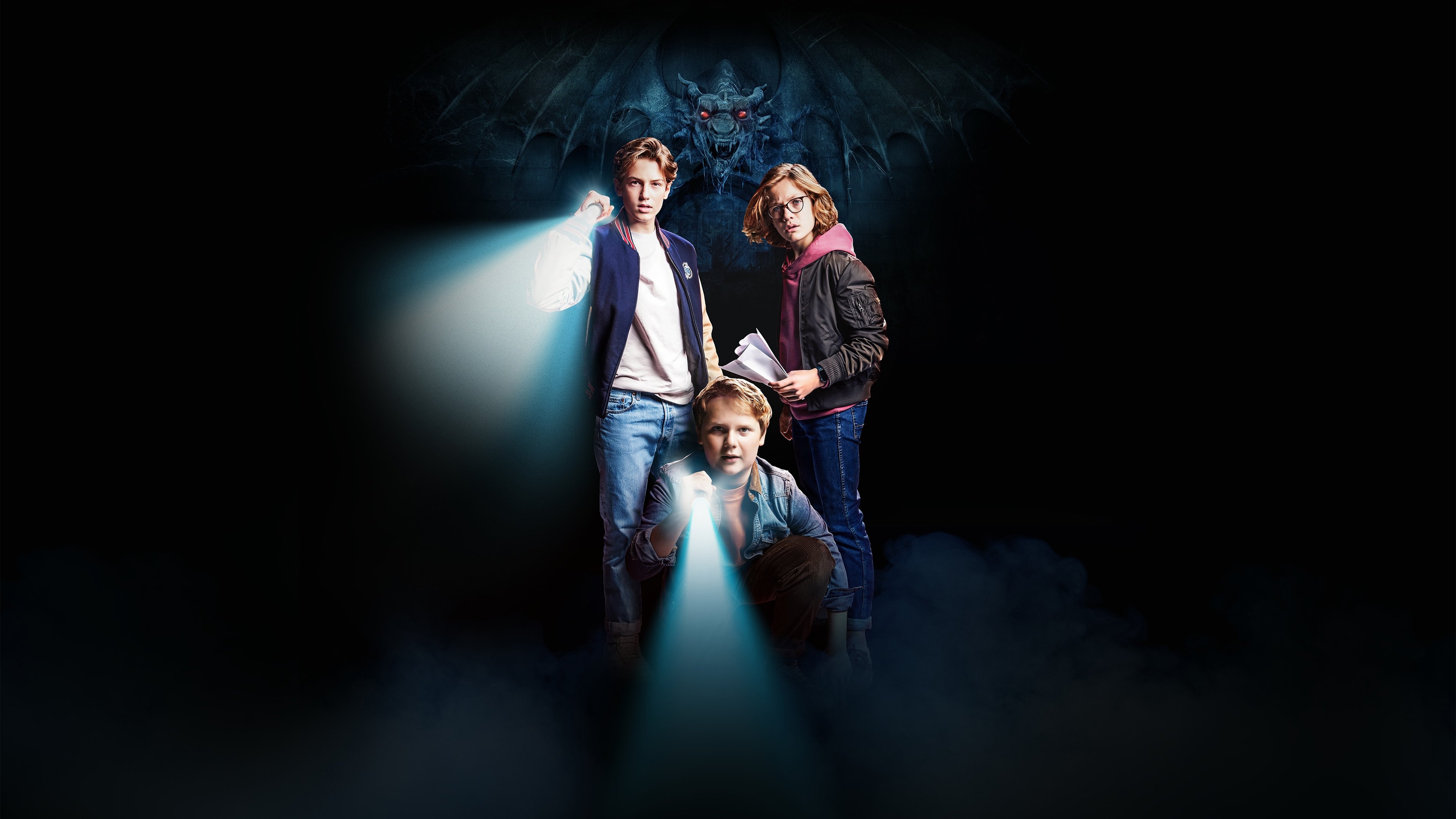 Backdrop for The Three Investigators and The Legacy of the Dragon