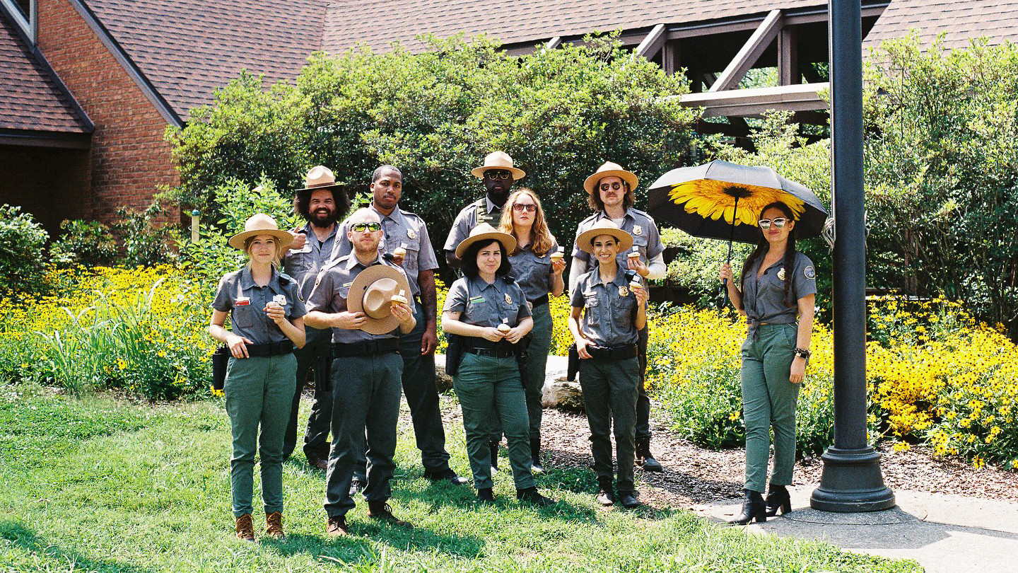 Backdrop for Mt. Mystic Rangers