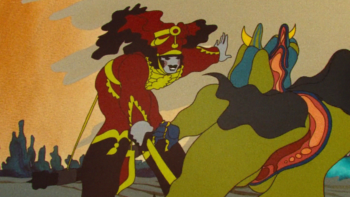 Backdrop for Johnny Corncob