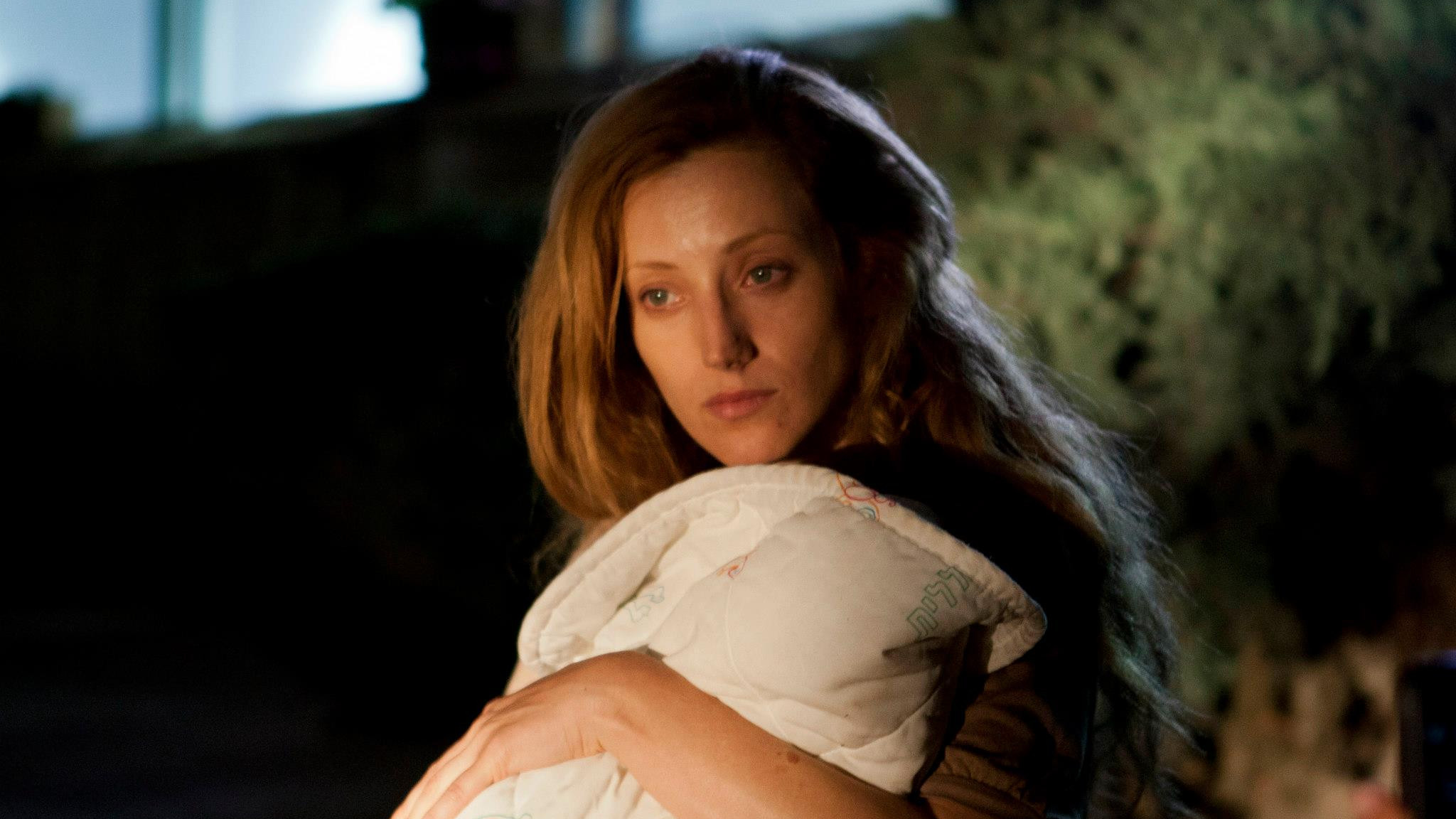 Backdrop for Happiness Wrapped in a Blanket