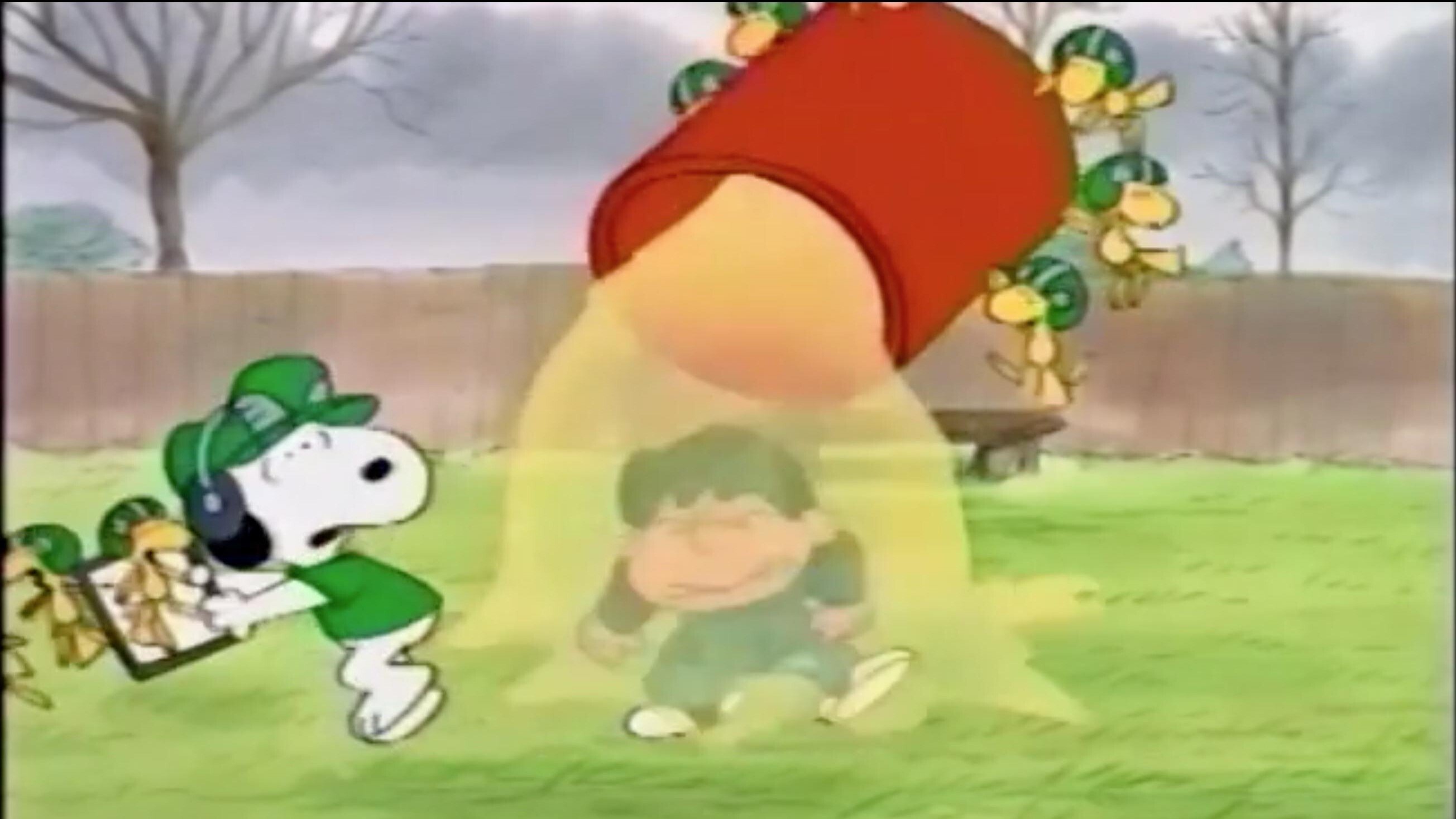 Backdrop for You're in the Super Bowl, Charlie Brown!