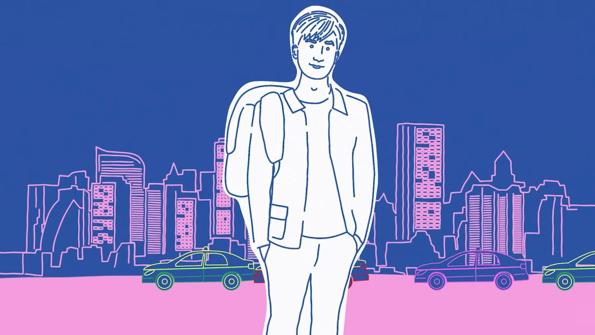 Backdrop for Hang Around Fest with Tay Tawan