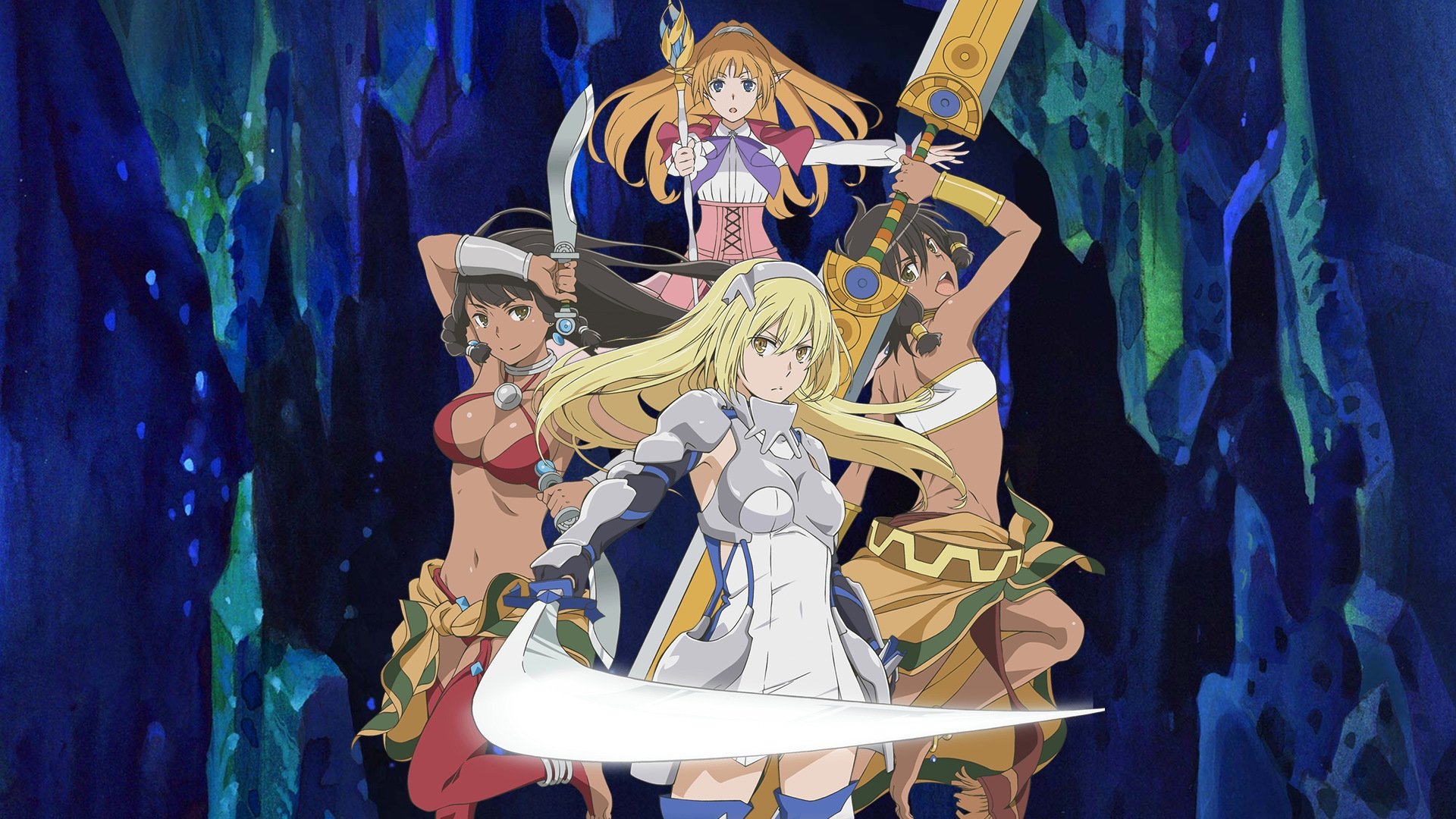 Backdrop for Is It Wrong to Try to Pick Up Girls in a Dungeon? On the Side: Sword Oratoria