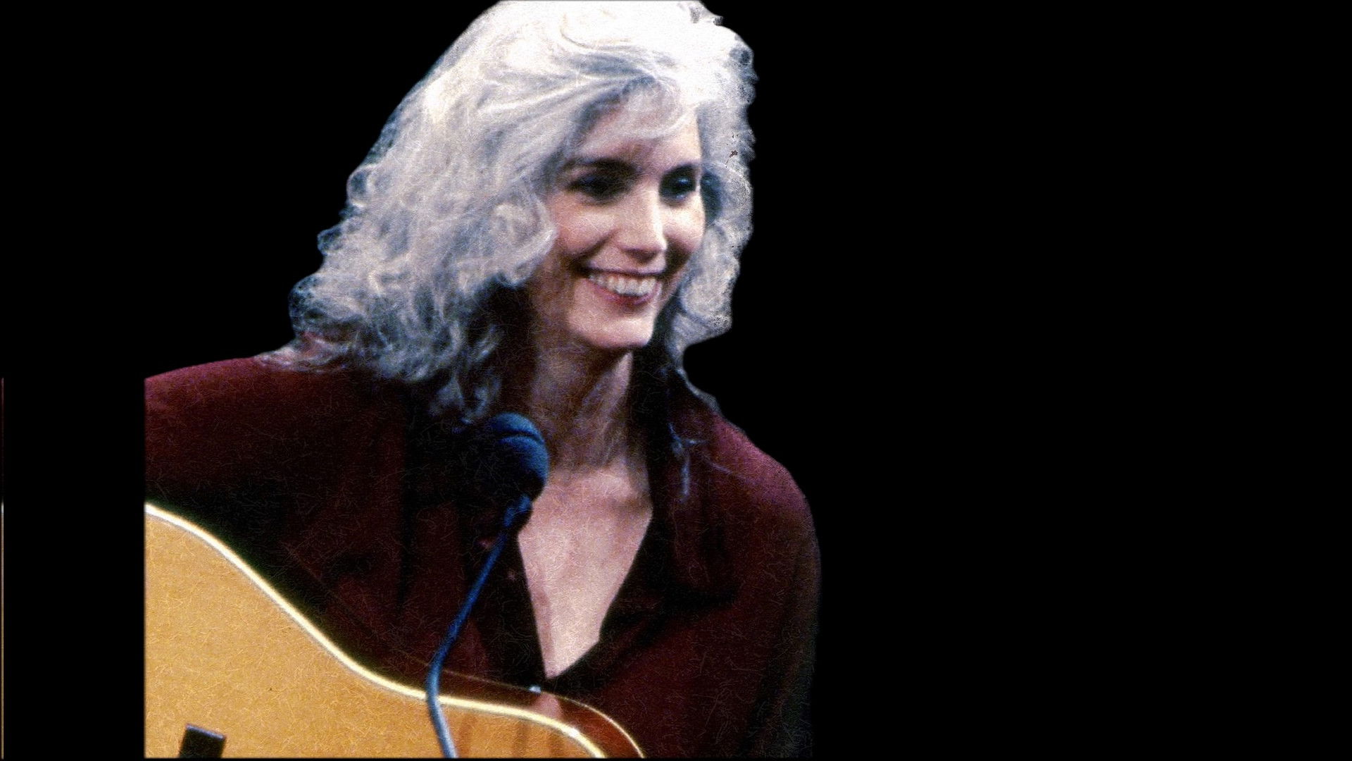 Backdrop for Emmylou Harris: From a Deeper Well