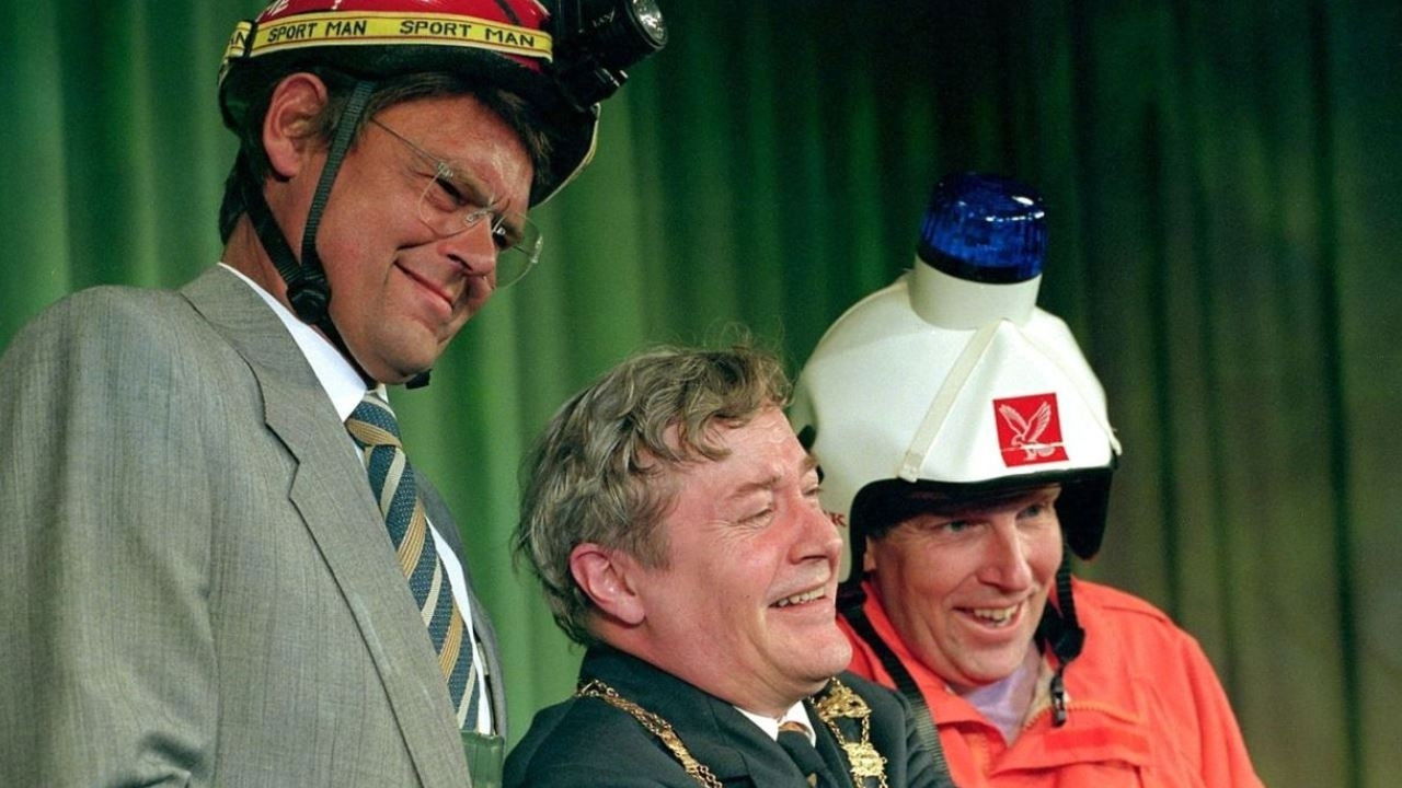 Backdrop for Cirkusrevyen 1997