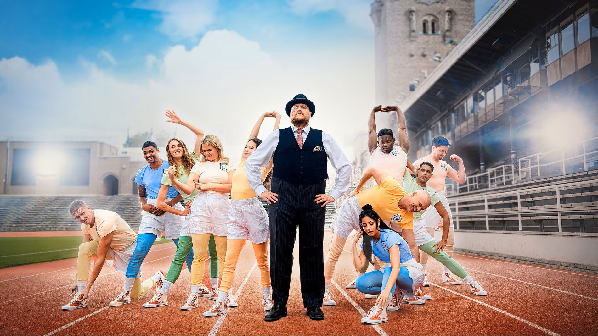 Backdrop for Otroliga spelen