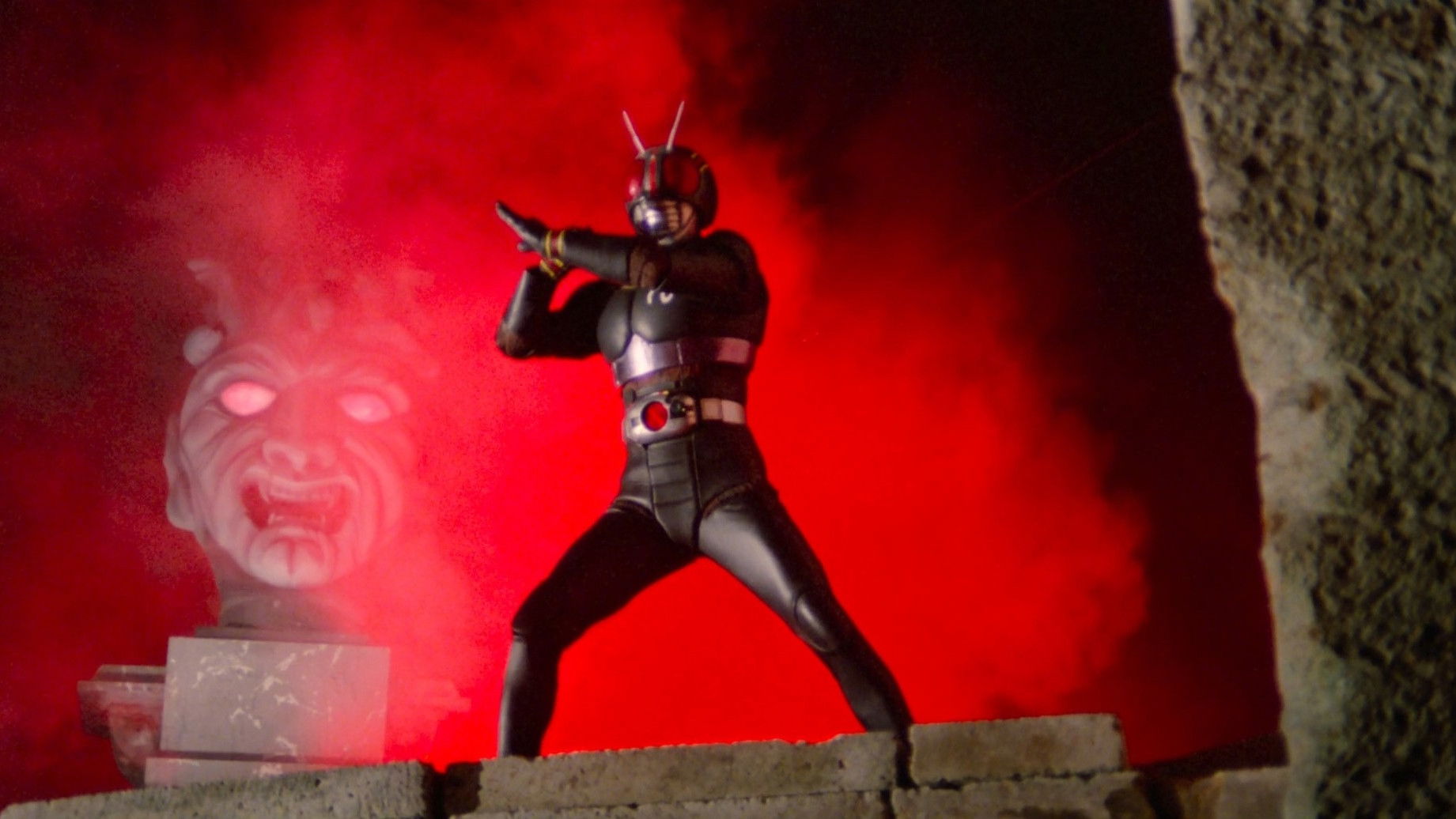 Backdrop for Kamen Rider Black: Hurry to Demon Island!