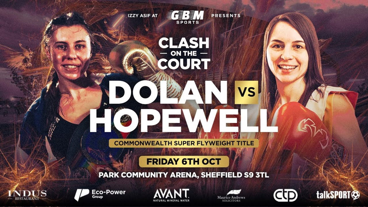Backdrop for Emma Dolan vs. Nicola Hopewell