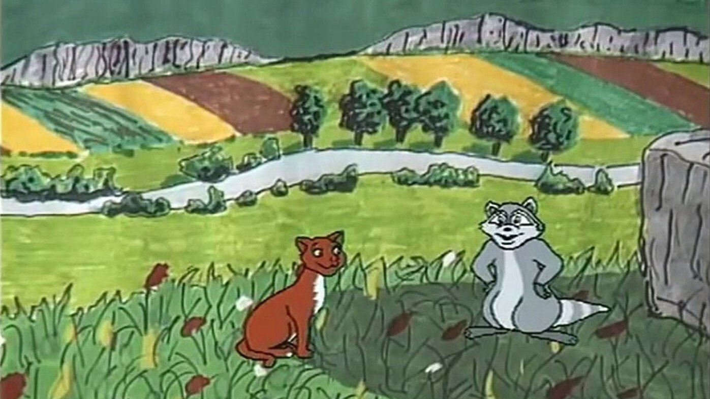 Backdrop for Wabuu the Cheeky Racoon