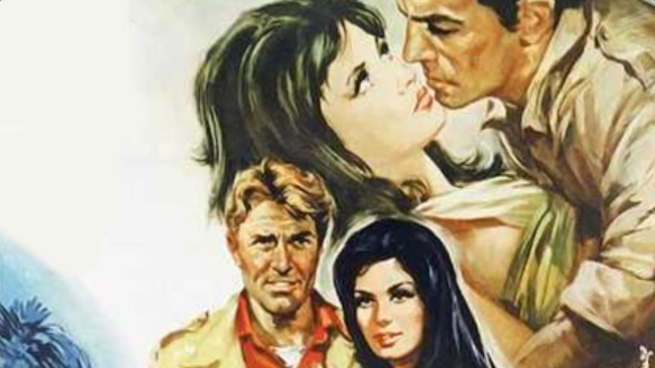 Backdrop for Samoa, Queen of the Jungle