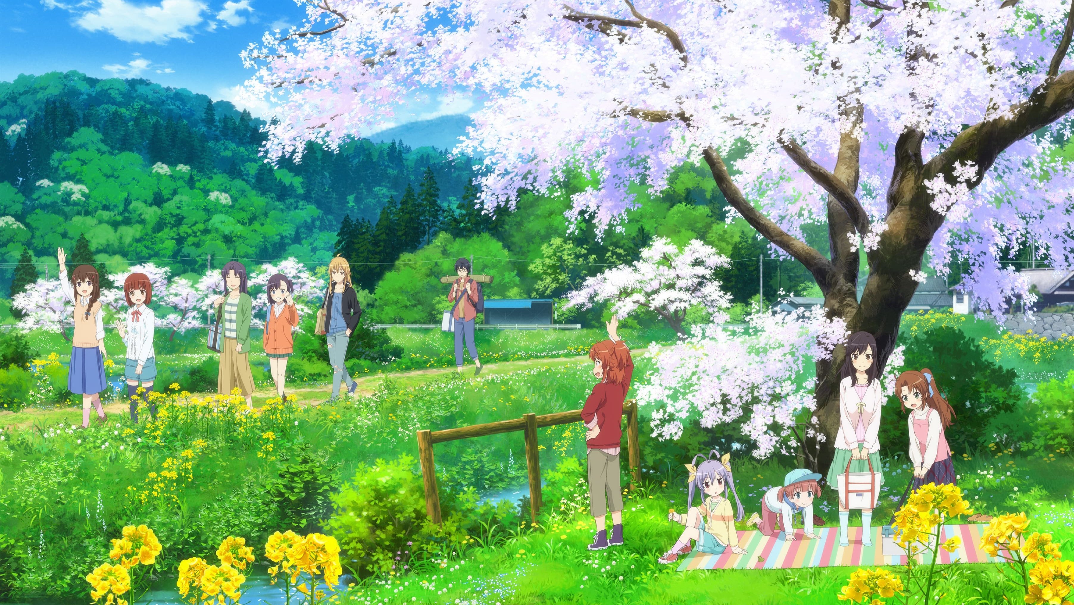 Backdrop for Non Non Biyori