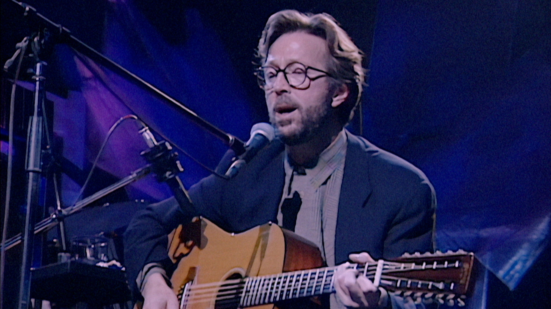 Backdrop for Eric Clapton Unplugged… Over 30 Years Later