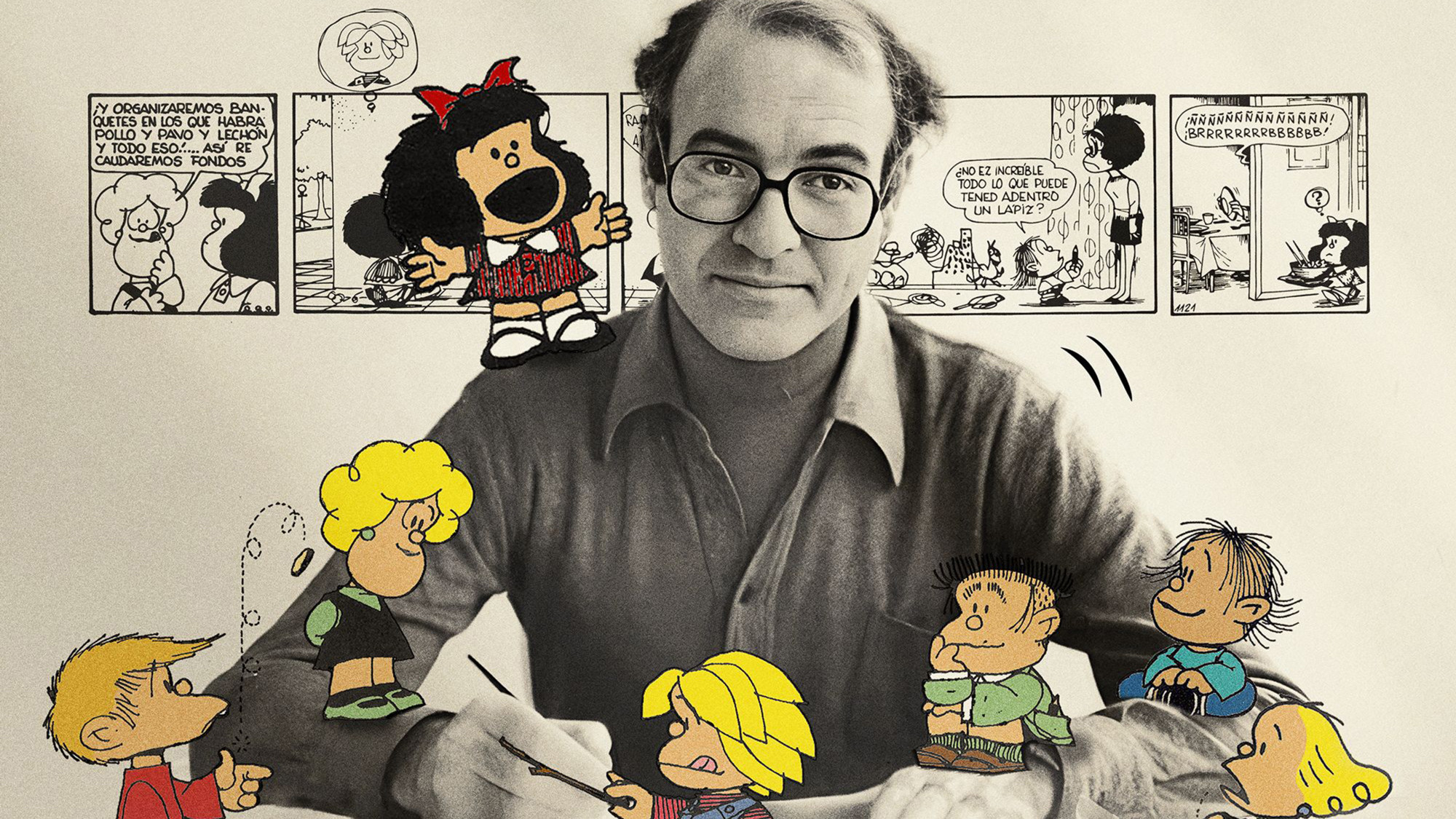 Backdrop for Reading Again Mafalda