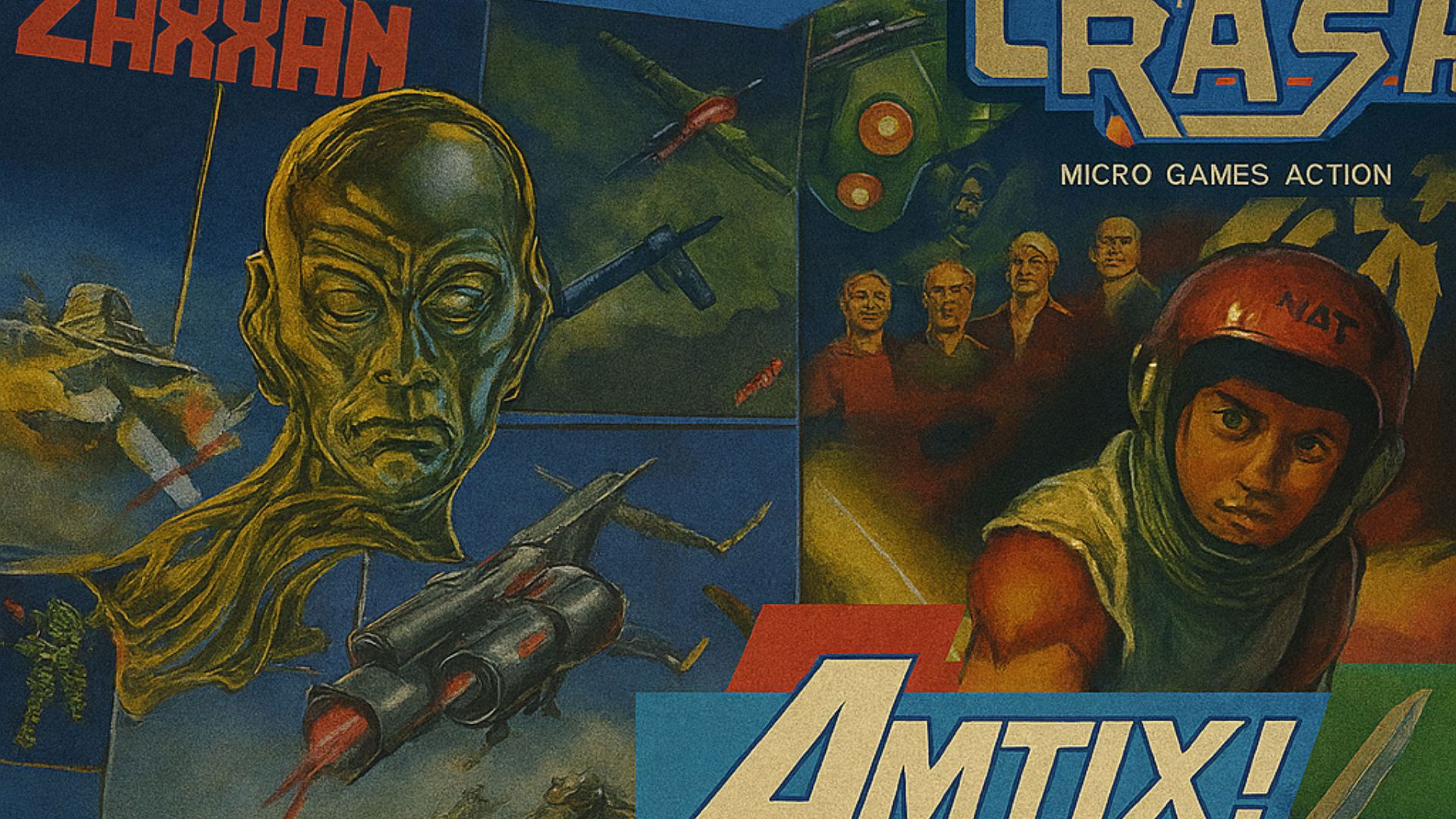 Backdrop for The Newsfield Years