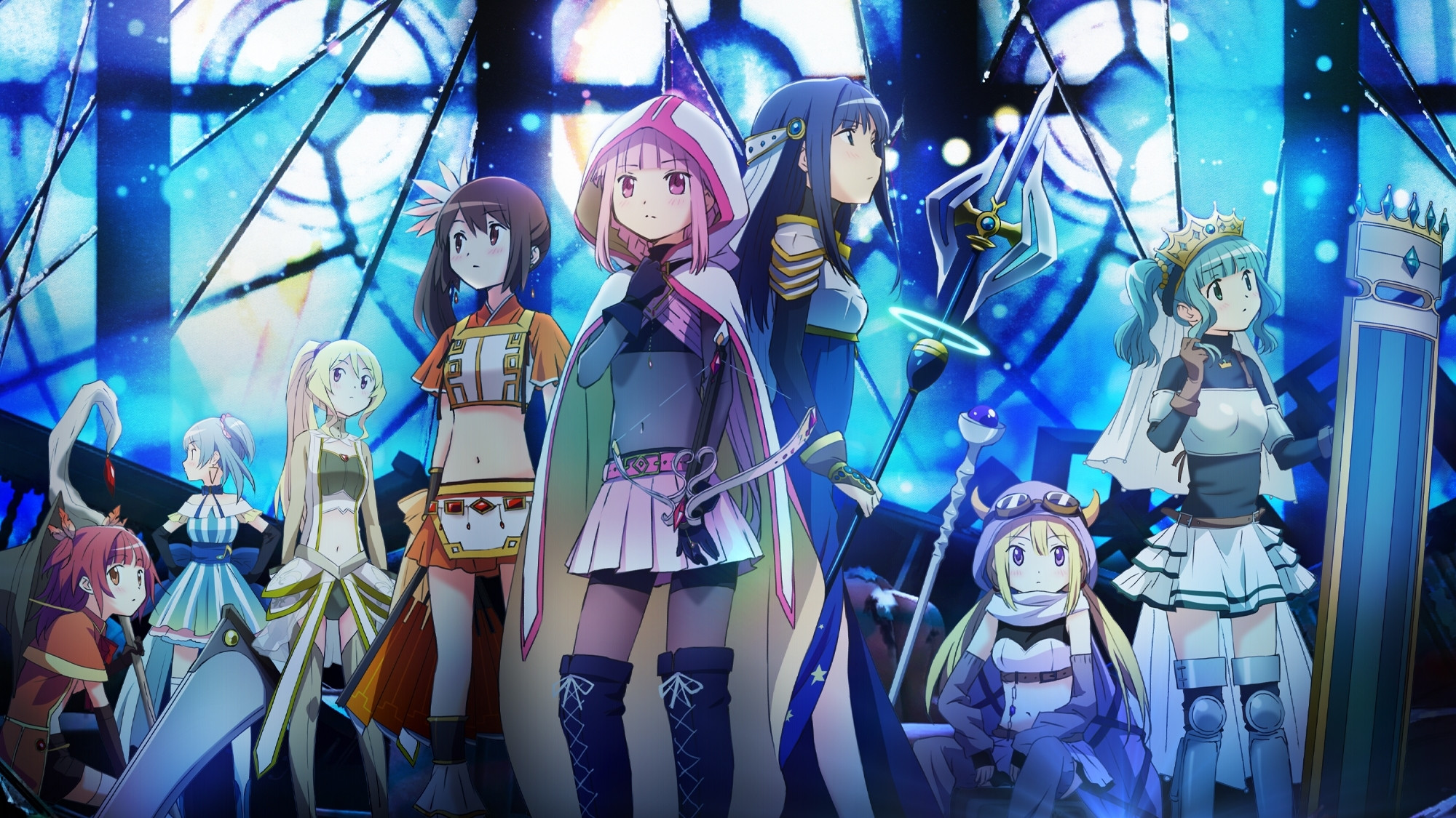 Backdrop for Magia Record: Puella Magi Madoka Magica Side Story