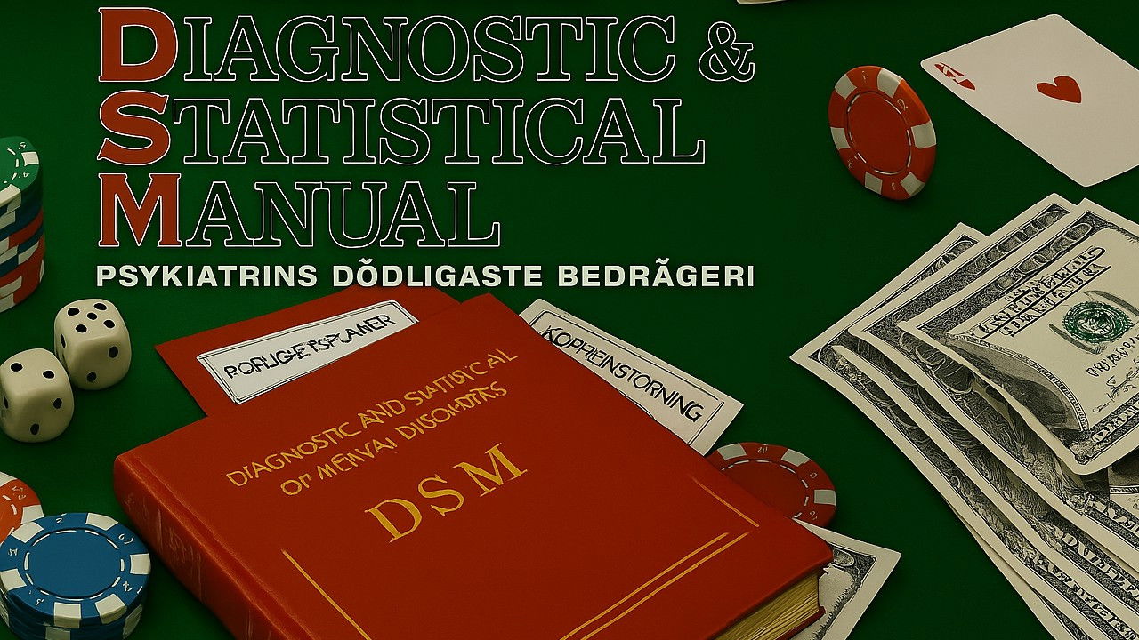 Backdrop for Diagnostic & Statistical Manual: Psychiatry's Deadliest Scam