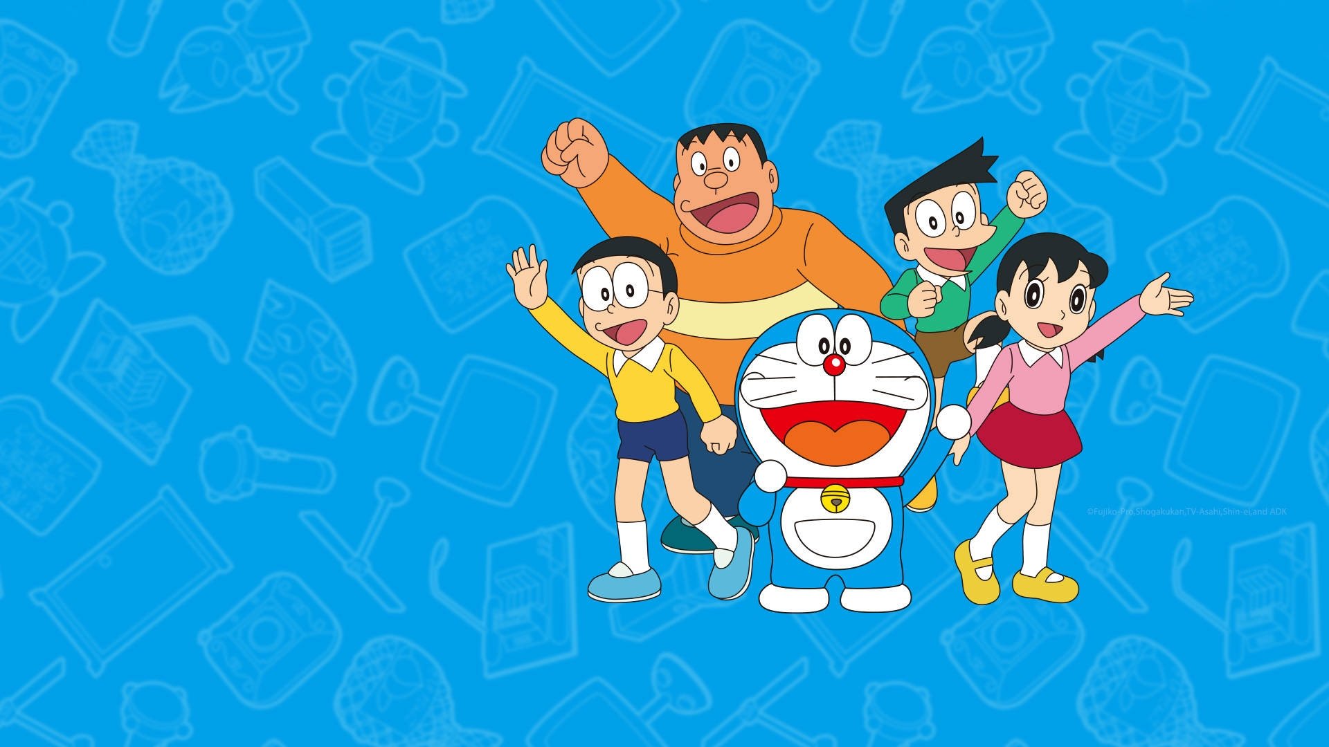 Backdrop for 哆啦A梦