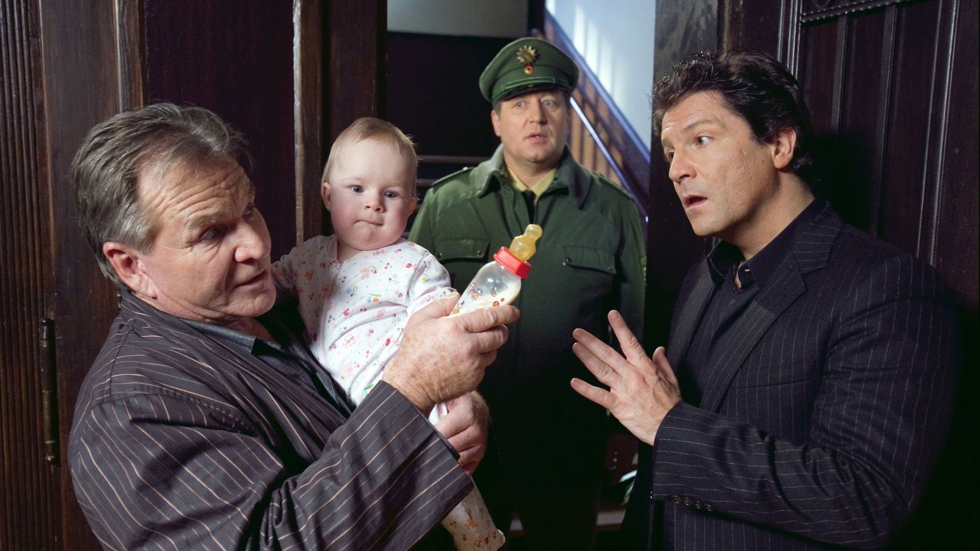 Backdrop for Baby frei Haus